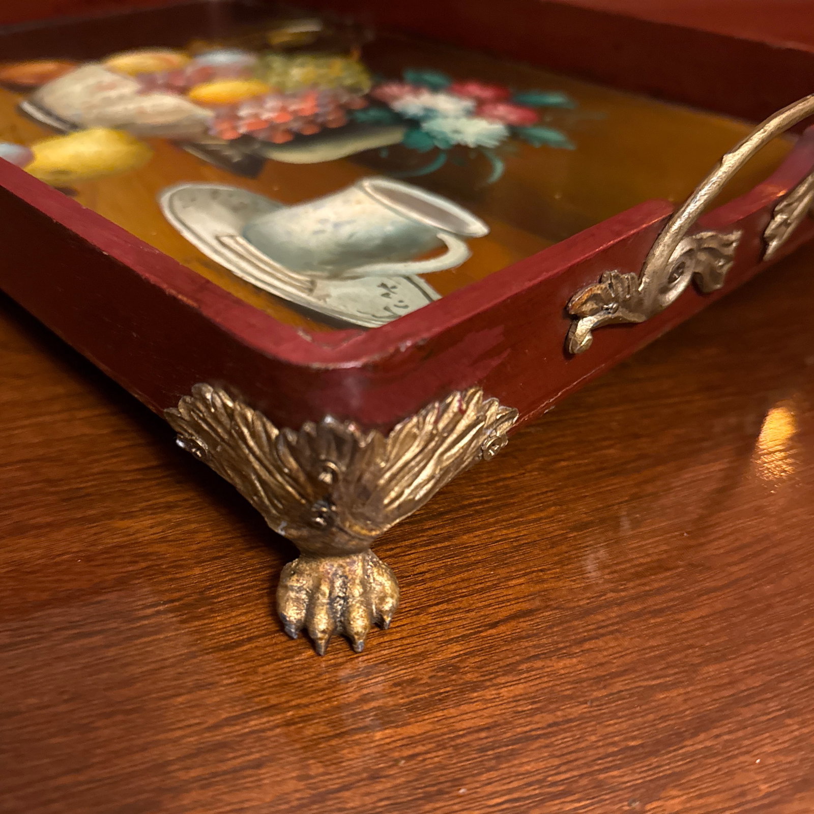Hand Painted Tray - 6