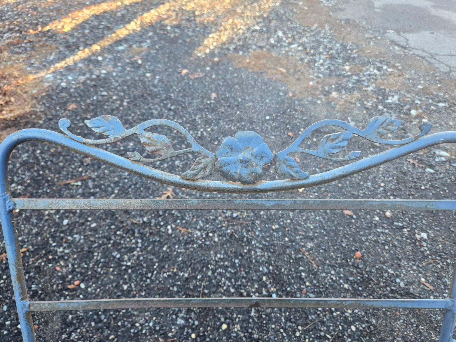 Vintage Wrought Iron Patio Rocker Bouncer Chairs (3) - 12