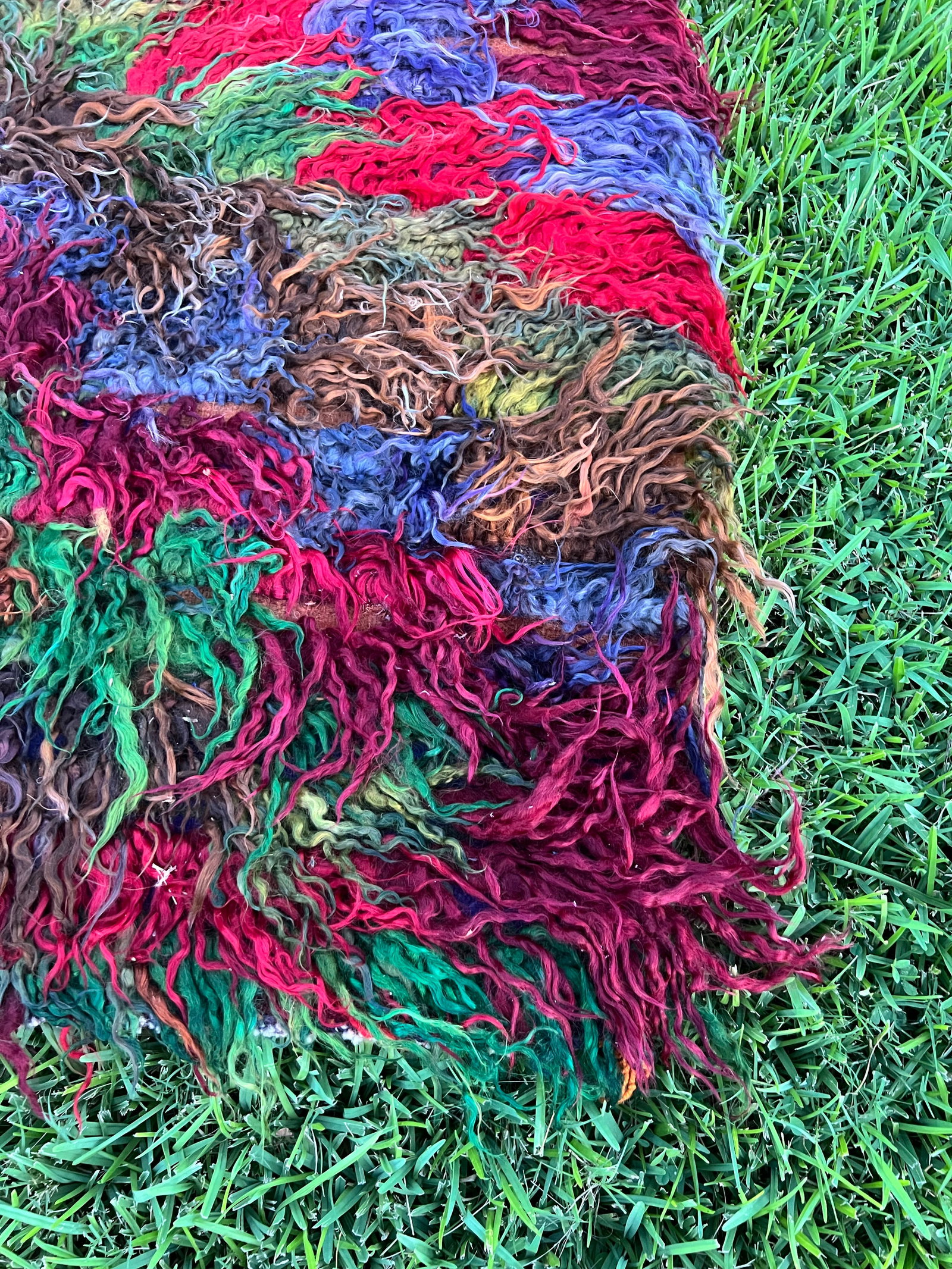 Antique Nomadic Anatolian Tulu Rug - 2