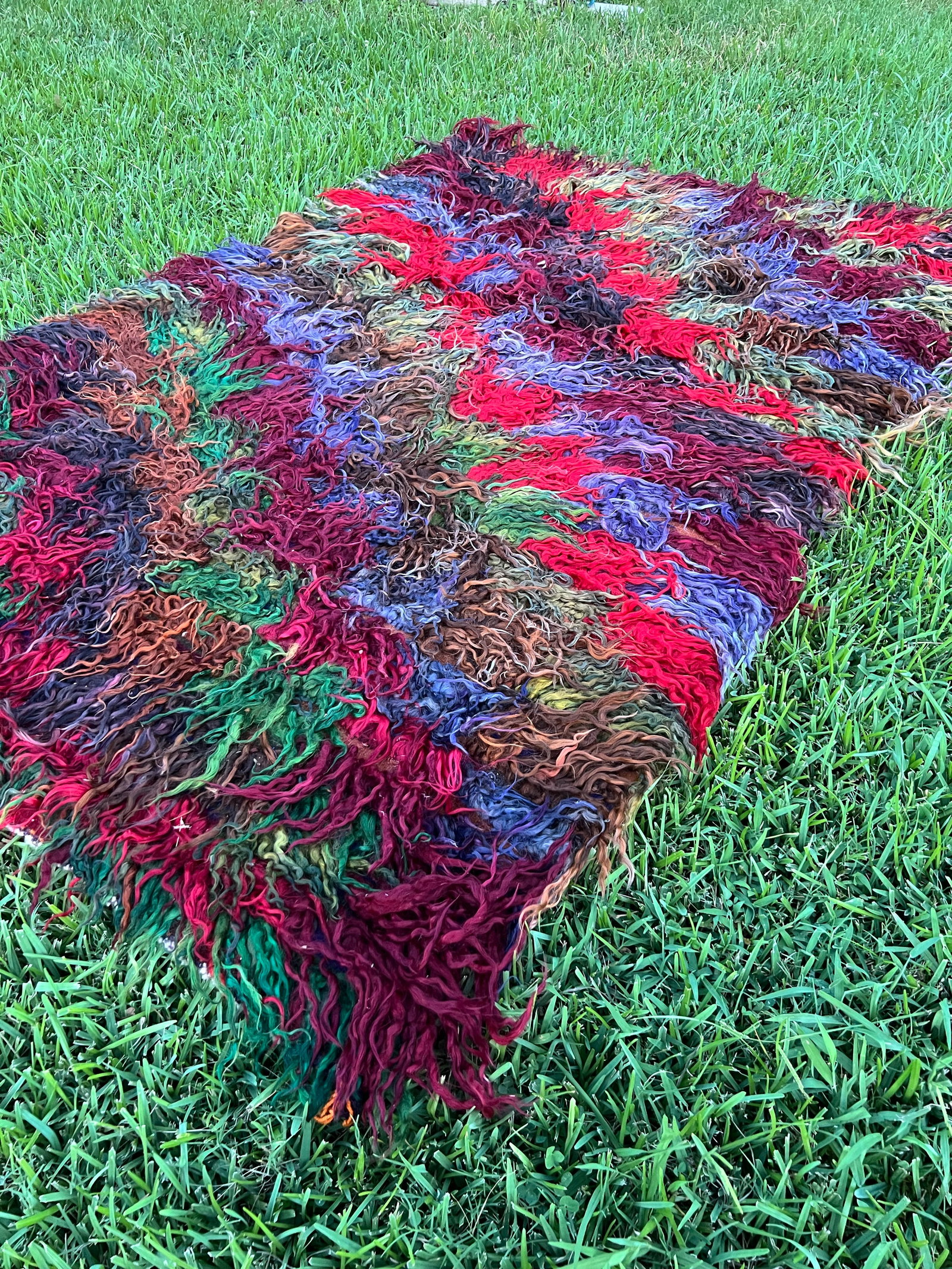 Antique Nomadic Anatolian Tulu Rug - 3