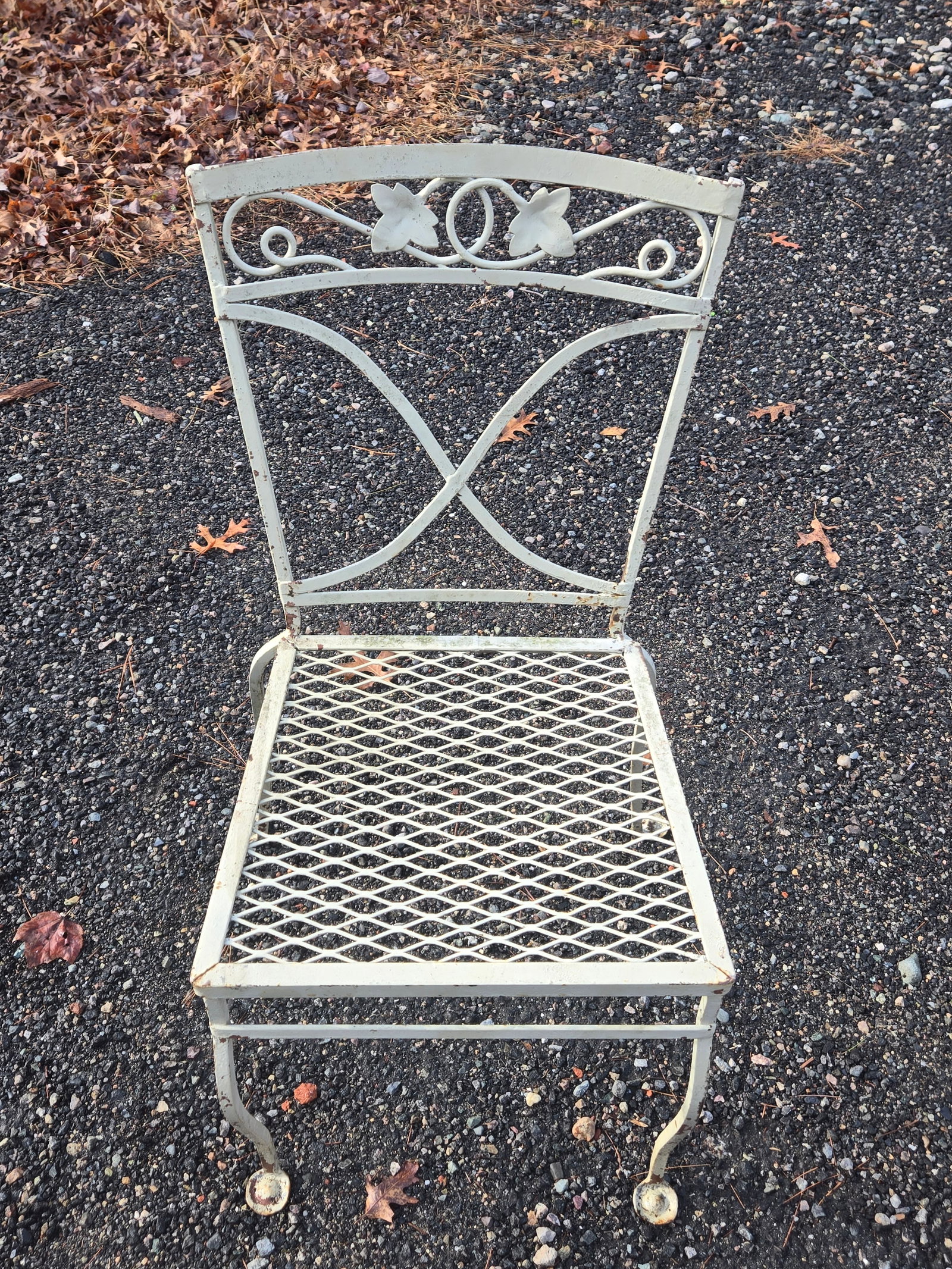 Vintage Salterini Mt. Vernon Wrought Iron Dining Chairs, 6 Pieces, Attributed - 3