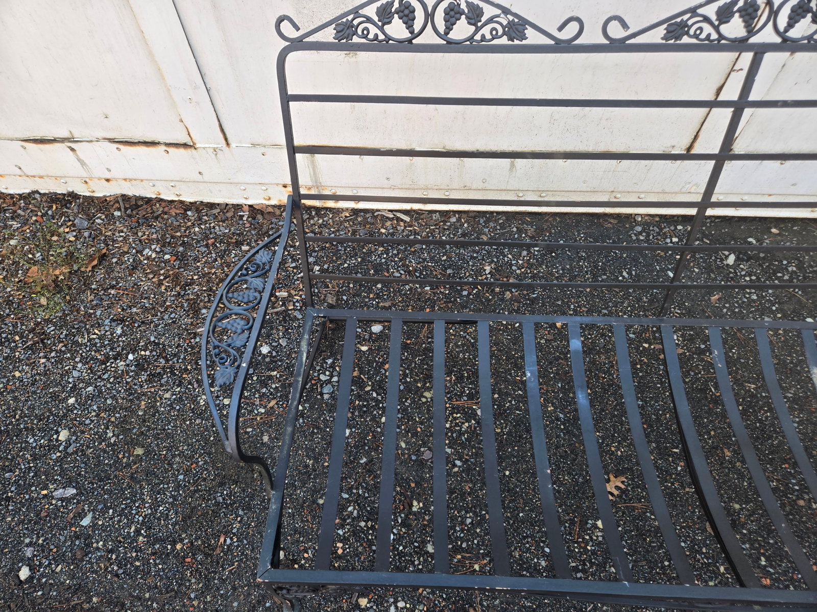 Late 20th Century Wrought Iron Patio Furniture Set, 5 Pieces - 10