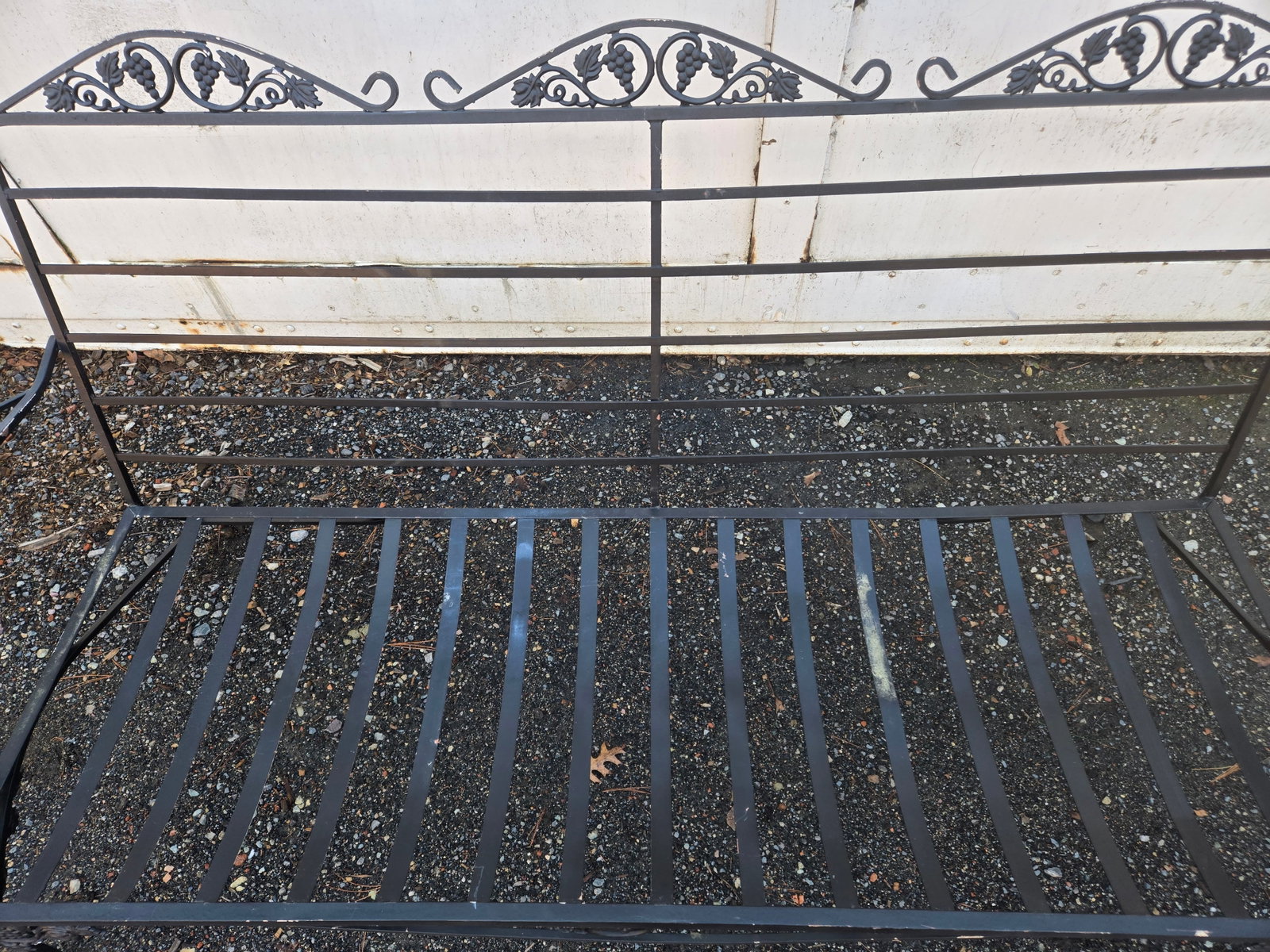Late 20th Century Wrought Iron Patio Furniture Set, 5 Pieces - 11