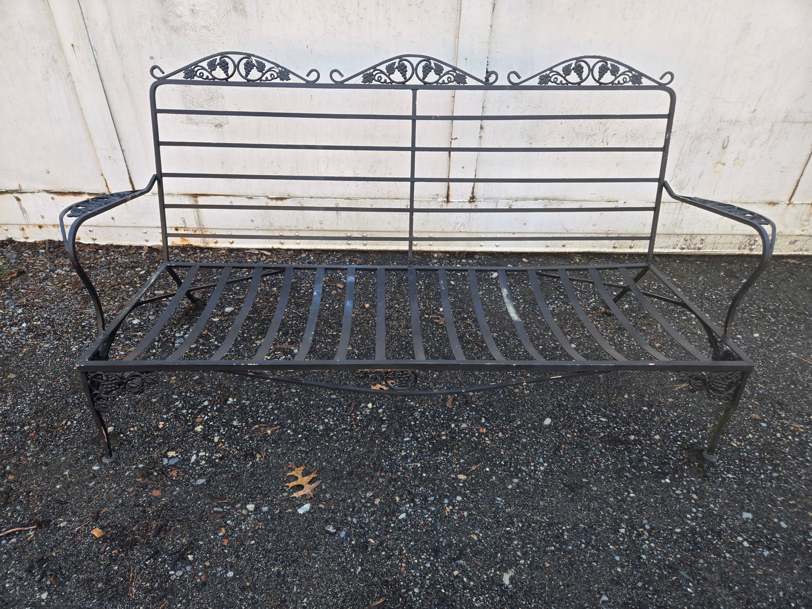 Late 20th Century Wrought Iron Patio Furniture Set, 5 Pieces - 13
