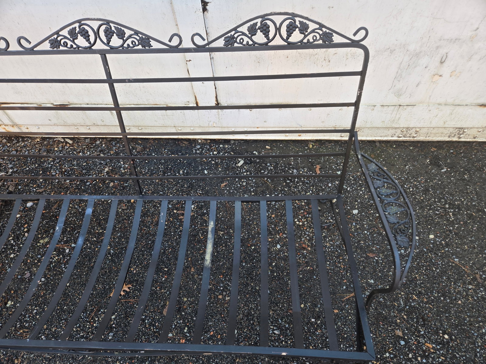 Late 20th Century Wrought Iron Patio Furniture Set, 5 Pieces - 9