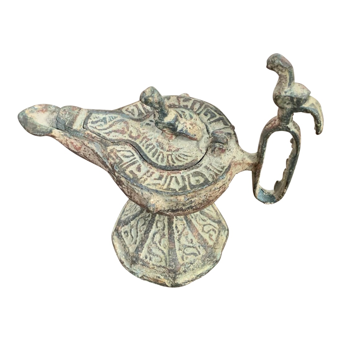Antique Bronze Incense Burner / Lantern - Early 20th Century, Middle Eastern (1 of 9)