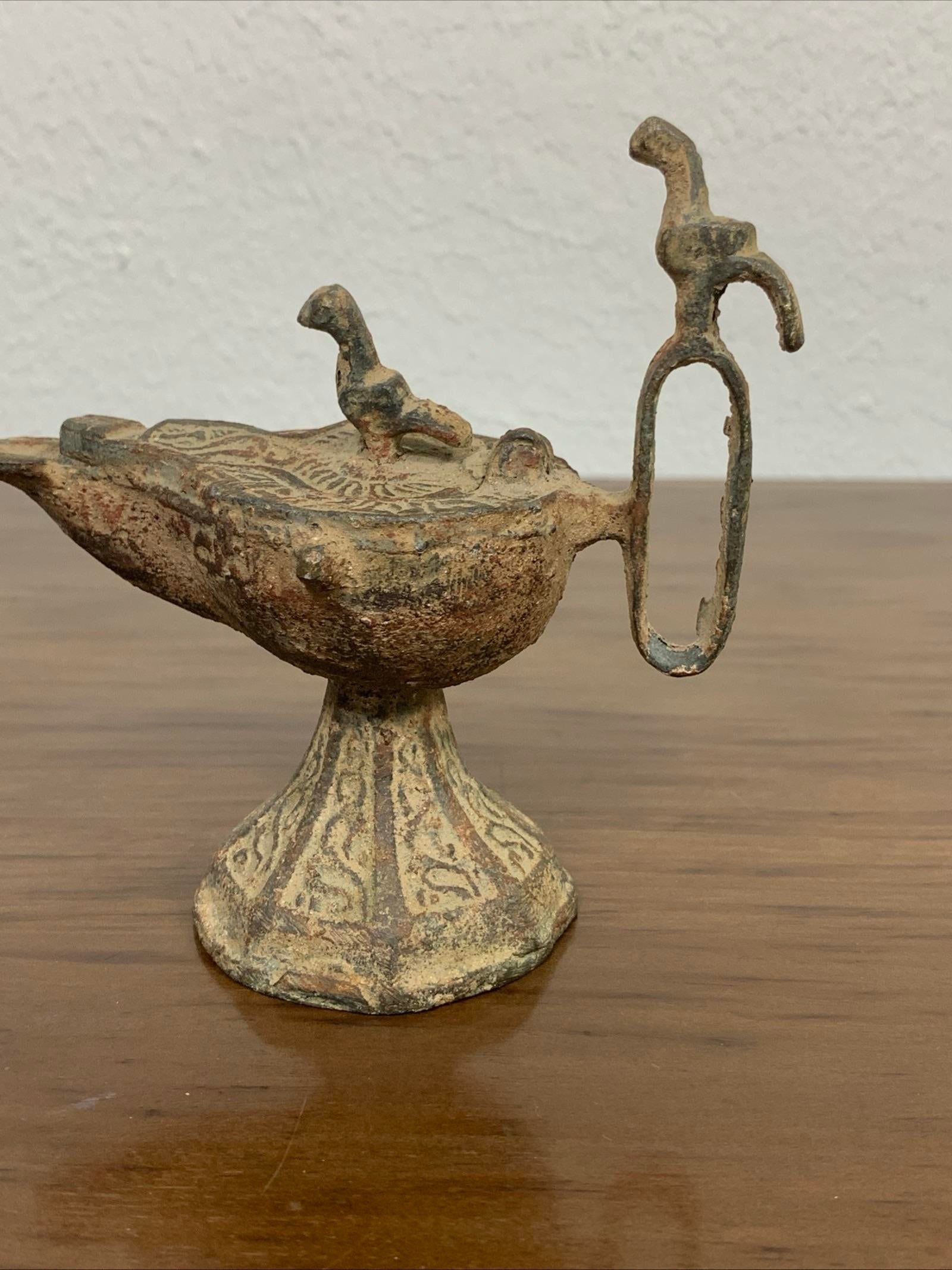Antique Bronze Incense Burner / Lantern - Early 20th Century, Middle Eastern - 6