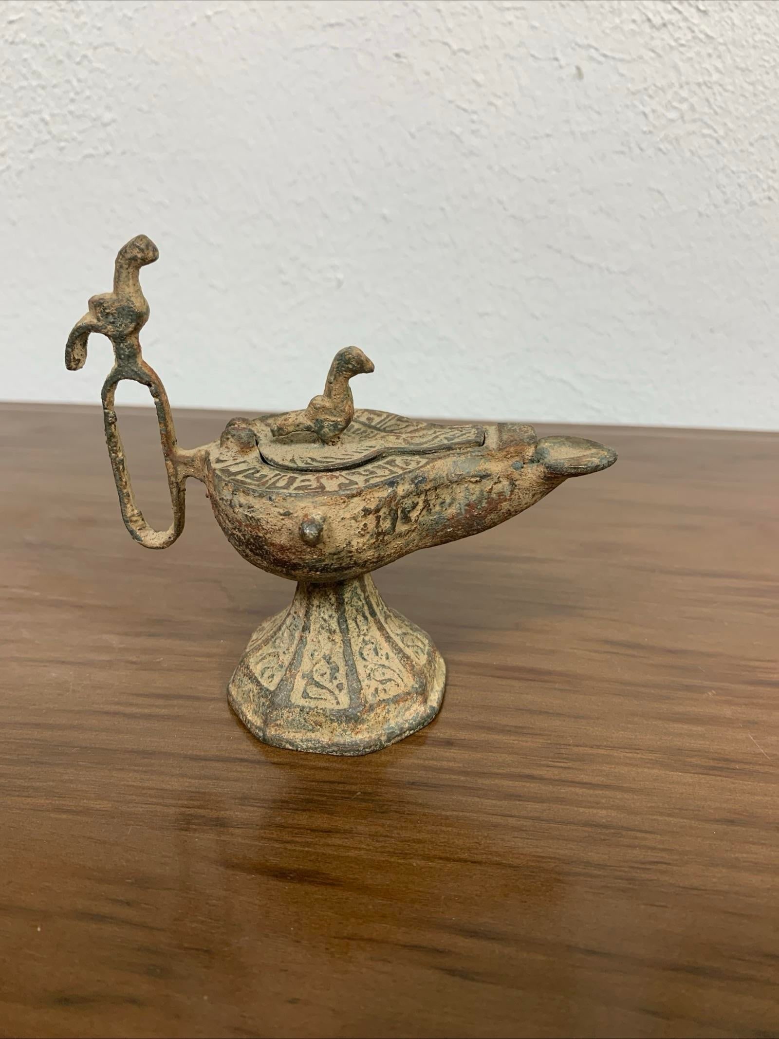 Antique Bronze Incense Burner / Lantern - Early 20th Century, Middle Eastern - 7