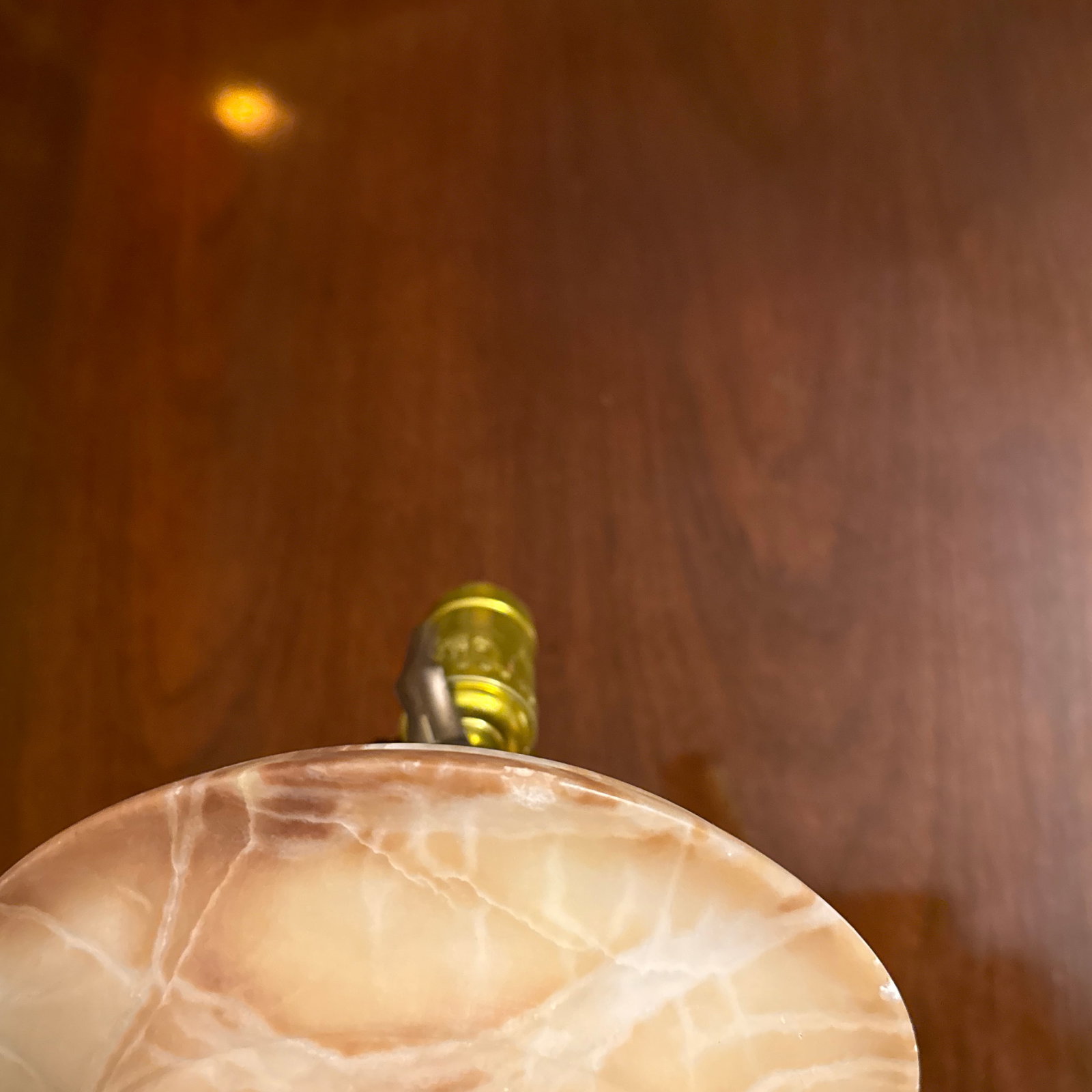 Antique Alabaster Urn Lamp - 7