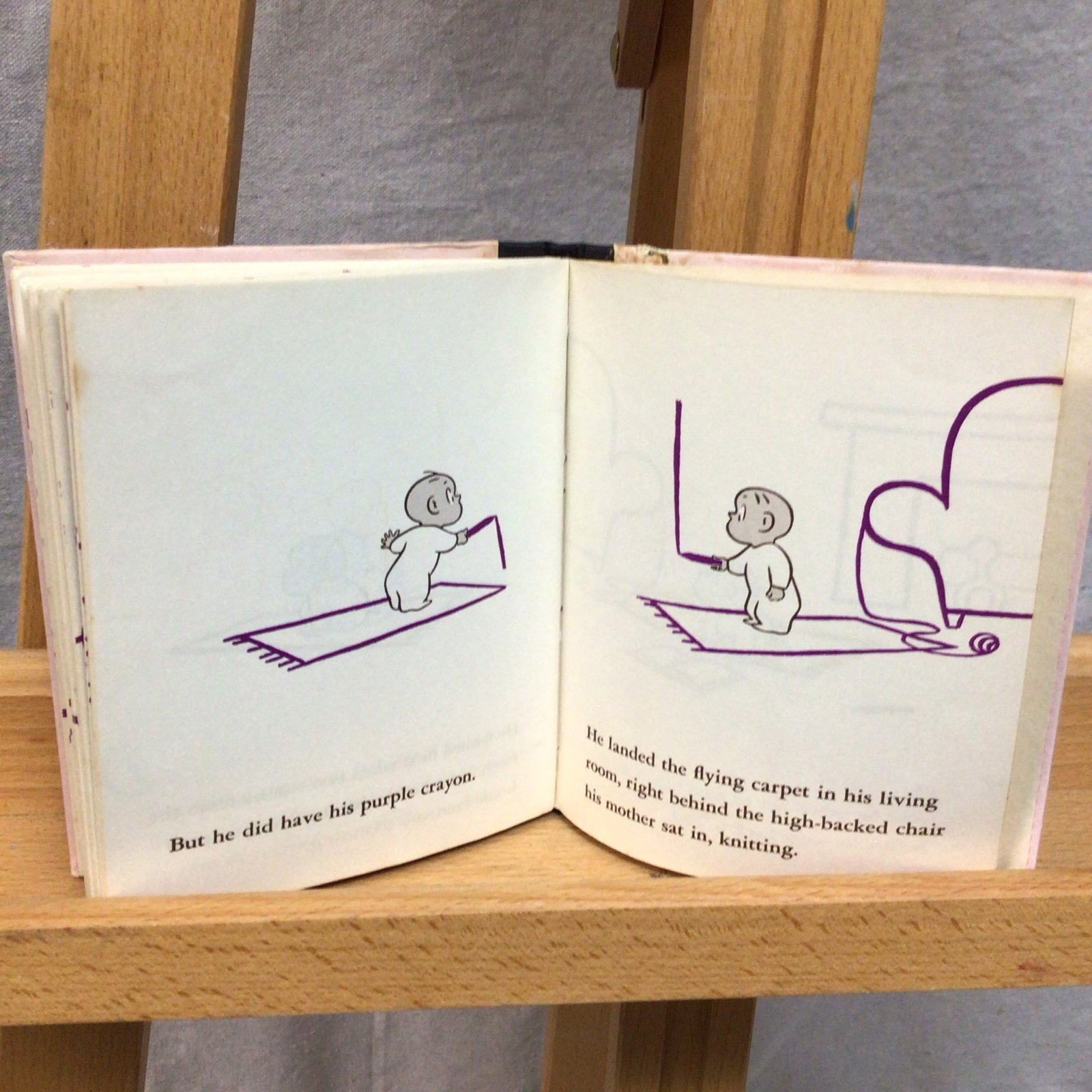 First Edition Hardcover Copy of the Children's Book "Harold's Fairy Tale" by Crockett Johnson - 5