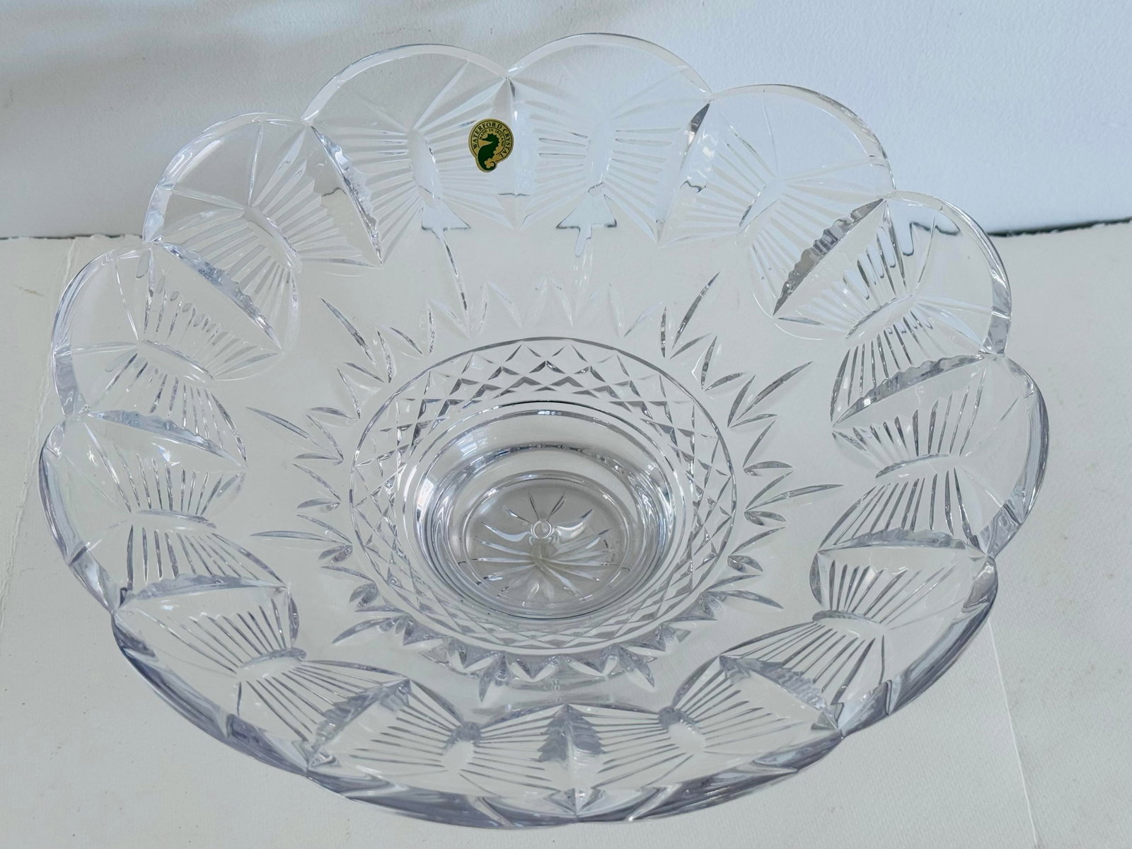 Waterford Designers Gallery Collection Butterflies Centerpiece Bowl - 3