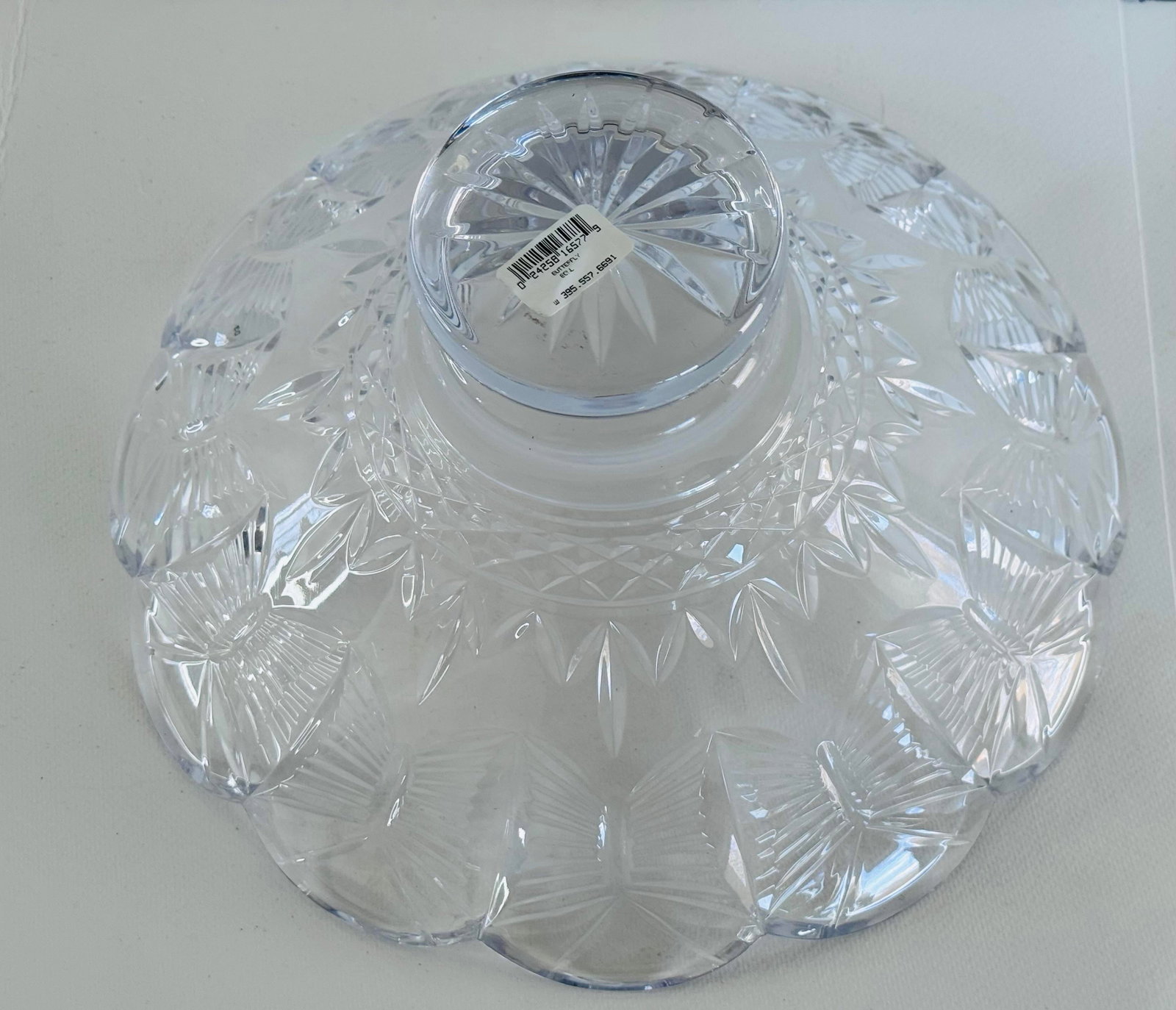 Waterford Designers Gallery Collection Butterflies Centerpiece Bowl - 4