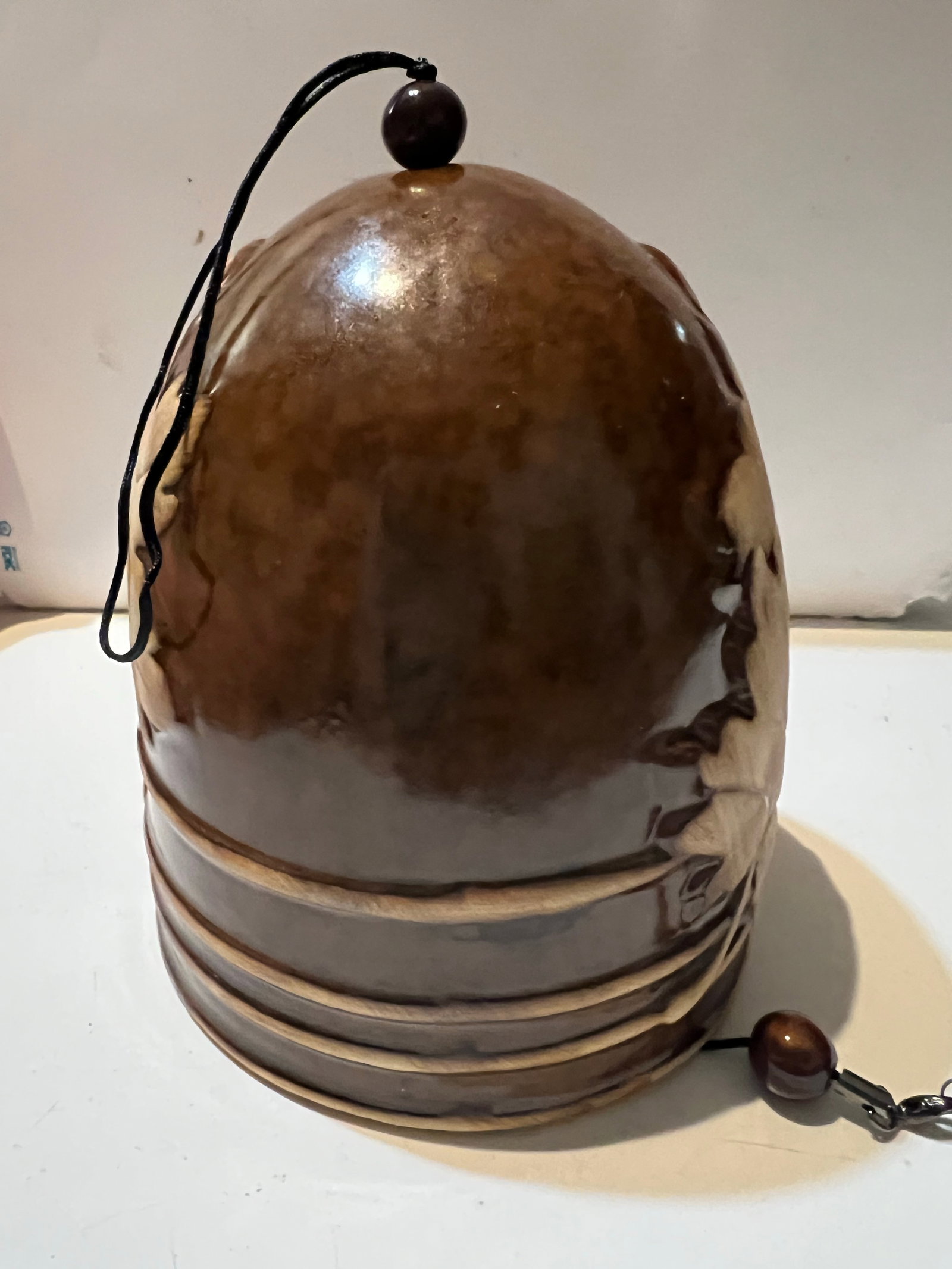 Vintage Ceramic Hanging Bell - 6