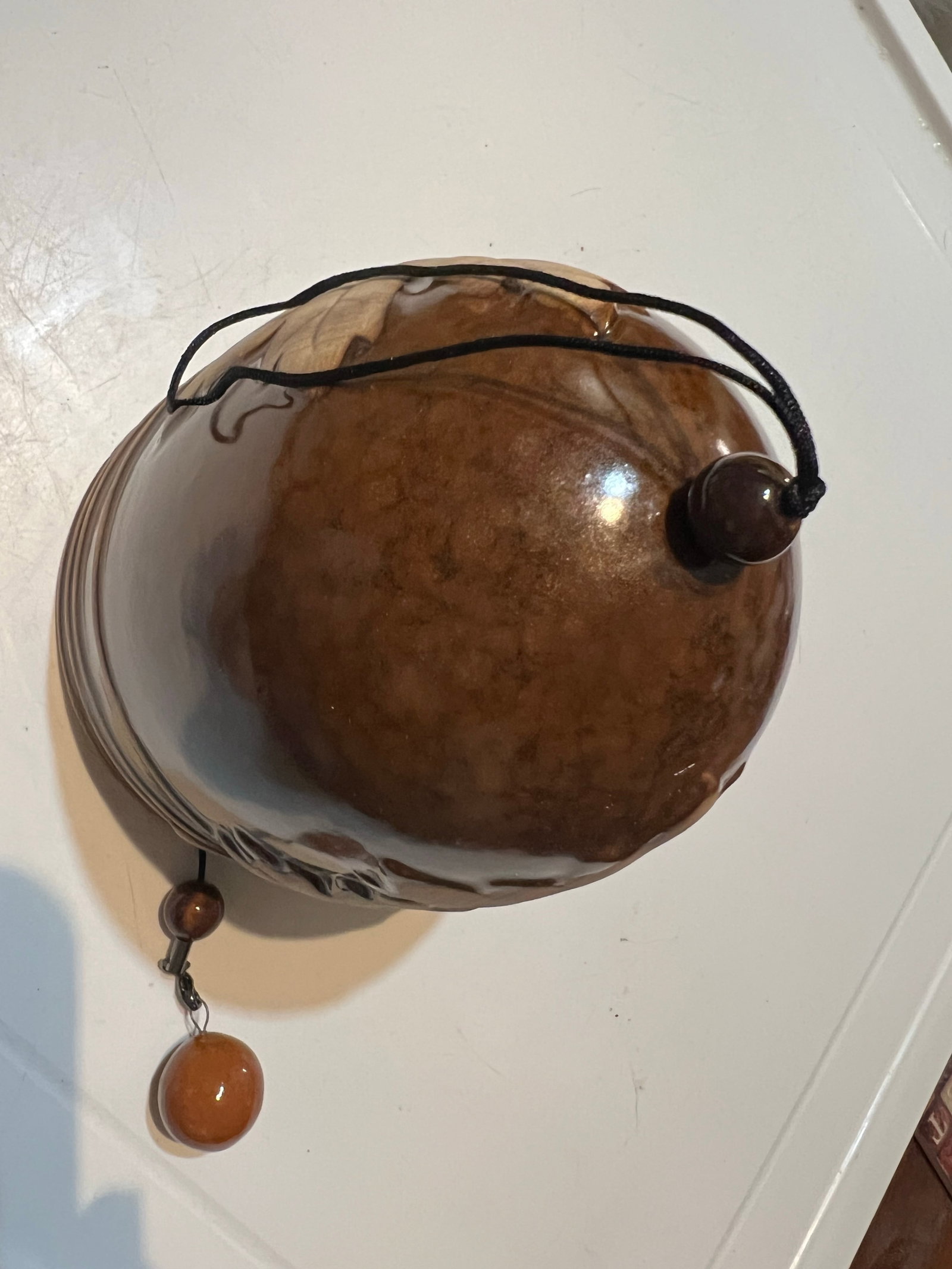 Vintage Ceramic Hanging Bell - 8