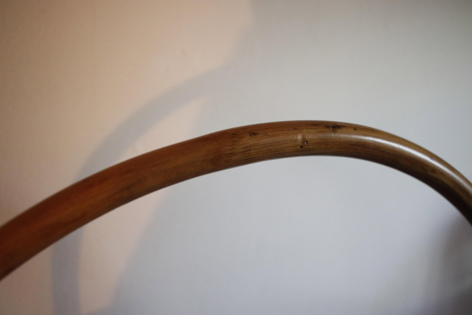 Mid Century Tortoise Bamboo Rattan Magazine Rack After Franco Albini - 7