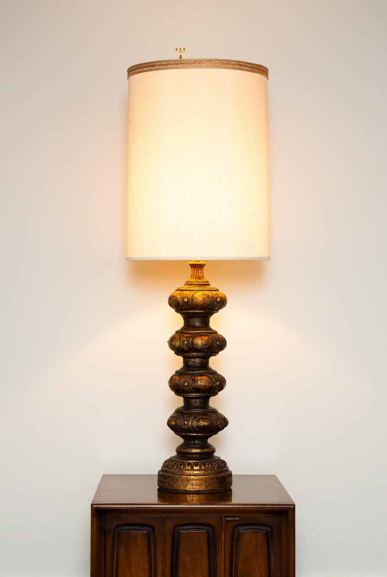 Brutalist Table Lamp by Feldman - 2