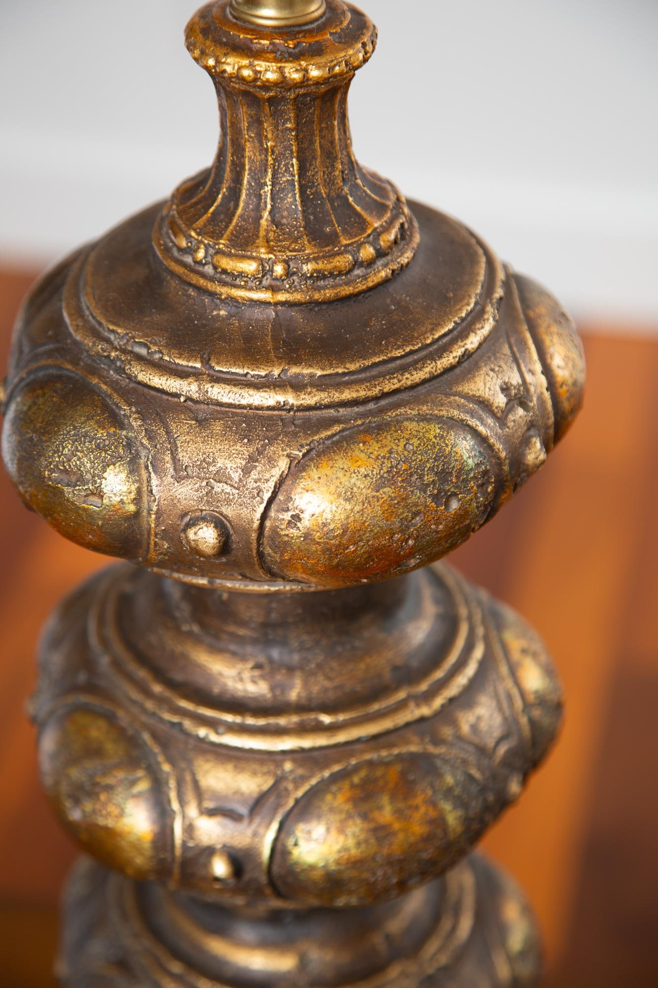 Brutalist Table Lamp by Feldman - 4