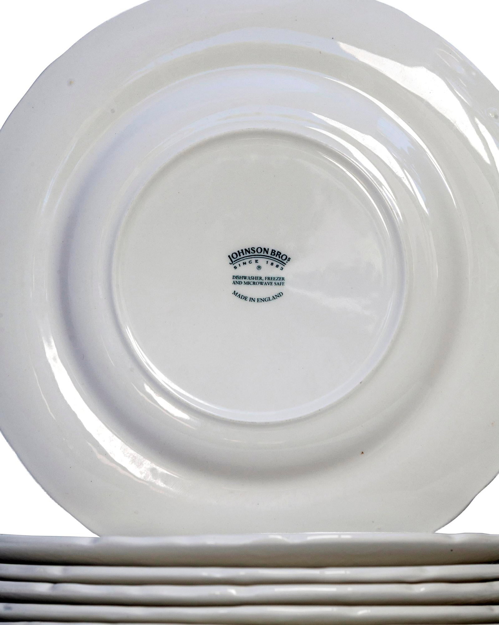 Mid 20th Century Johnson Brothers English Ironstone French Provincial Style Salad Plates Set/8 - 11