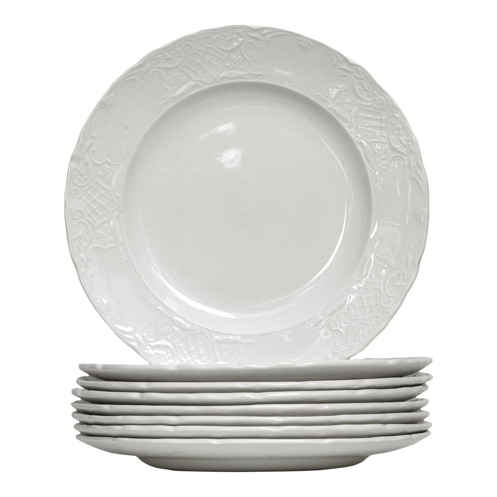 Mid 20th Century Johnson Brothers English Ironstone French Provincial Style Salad Plates Set/8 (1 of 13)