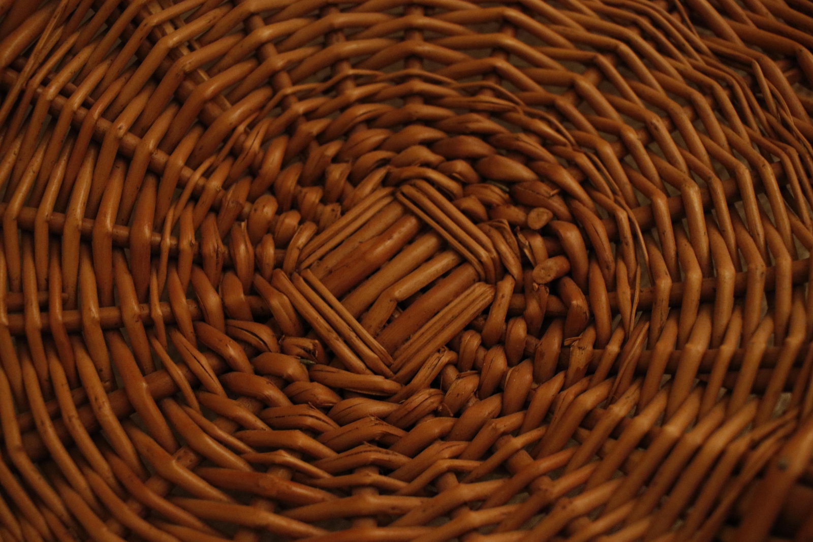 Handmade Vintage French Provincial Wicker Gathering Flower Basket - 3