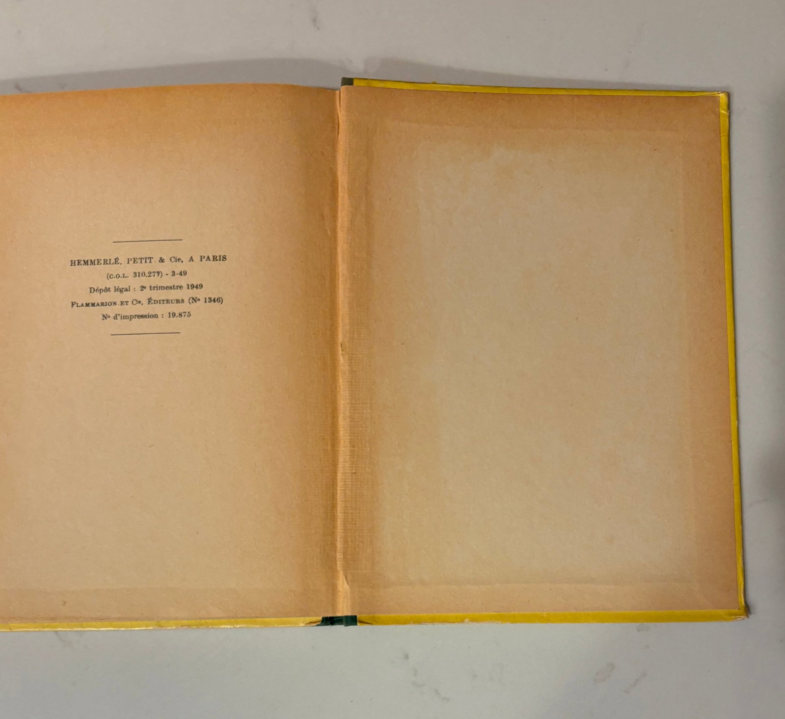1950's French Language Edition of Johanna Spyri's Classic Heidi Series- Set of 3 - 16