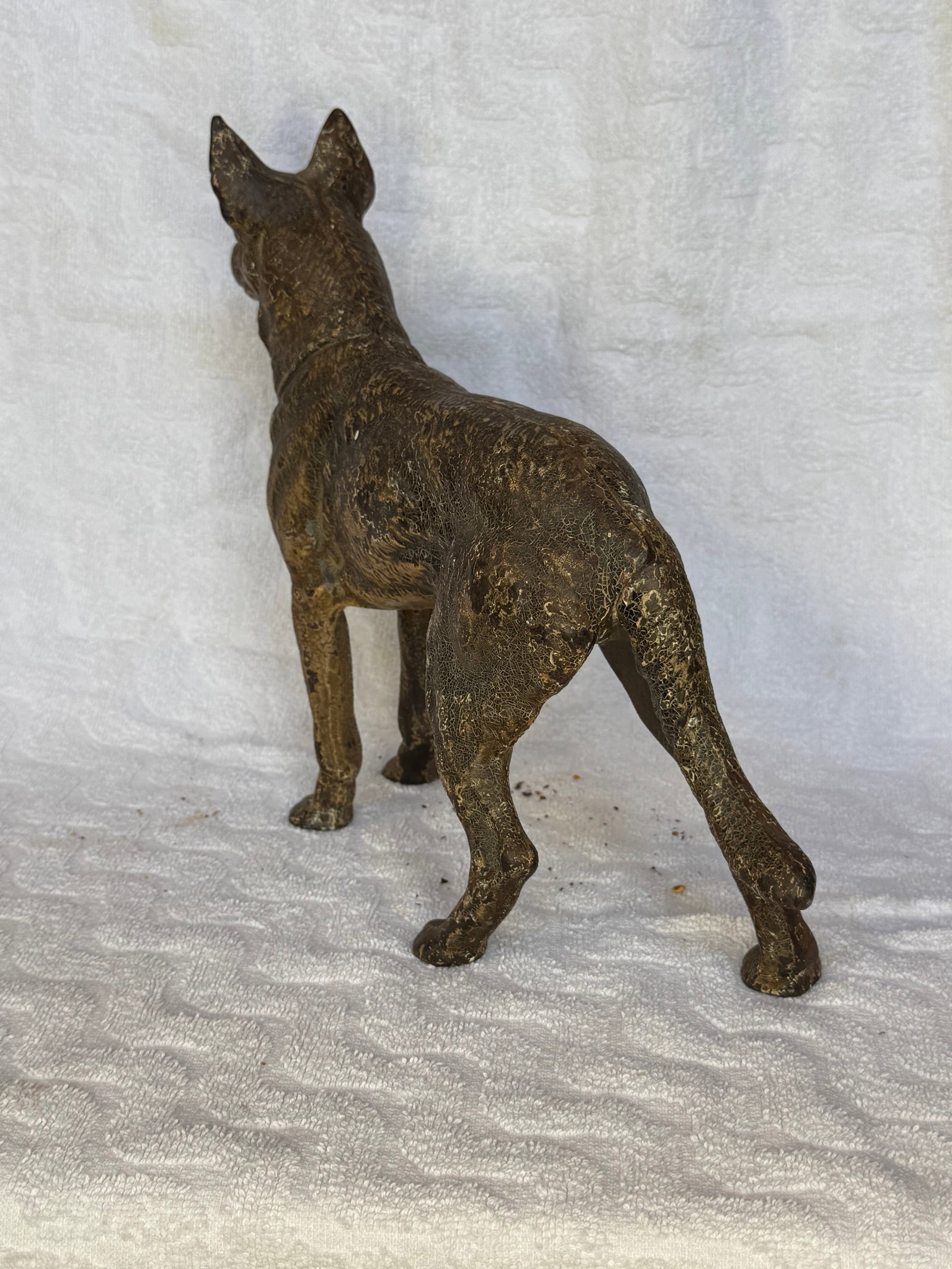 1930s Cast Iron German Shepherd - 8