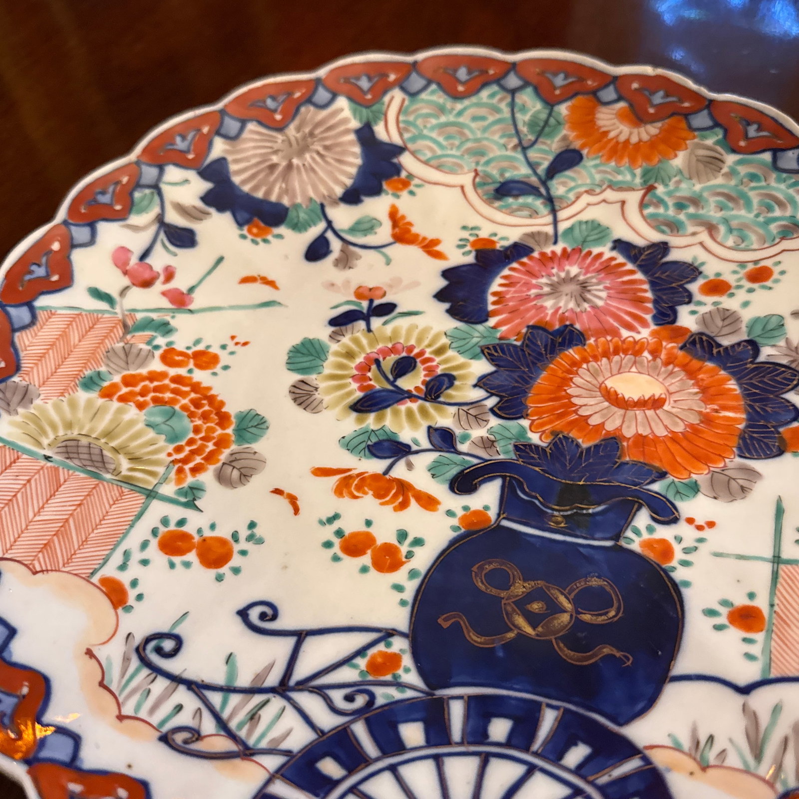 Imari Famille Rose Charger - 3