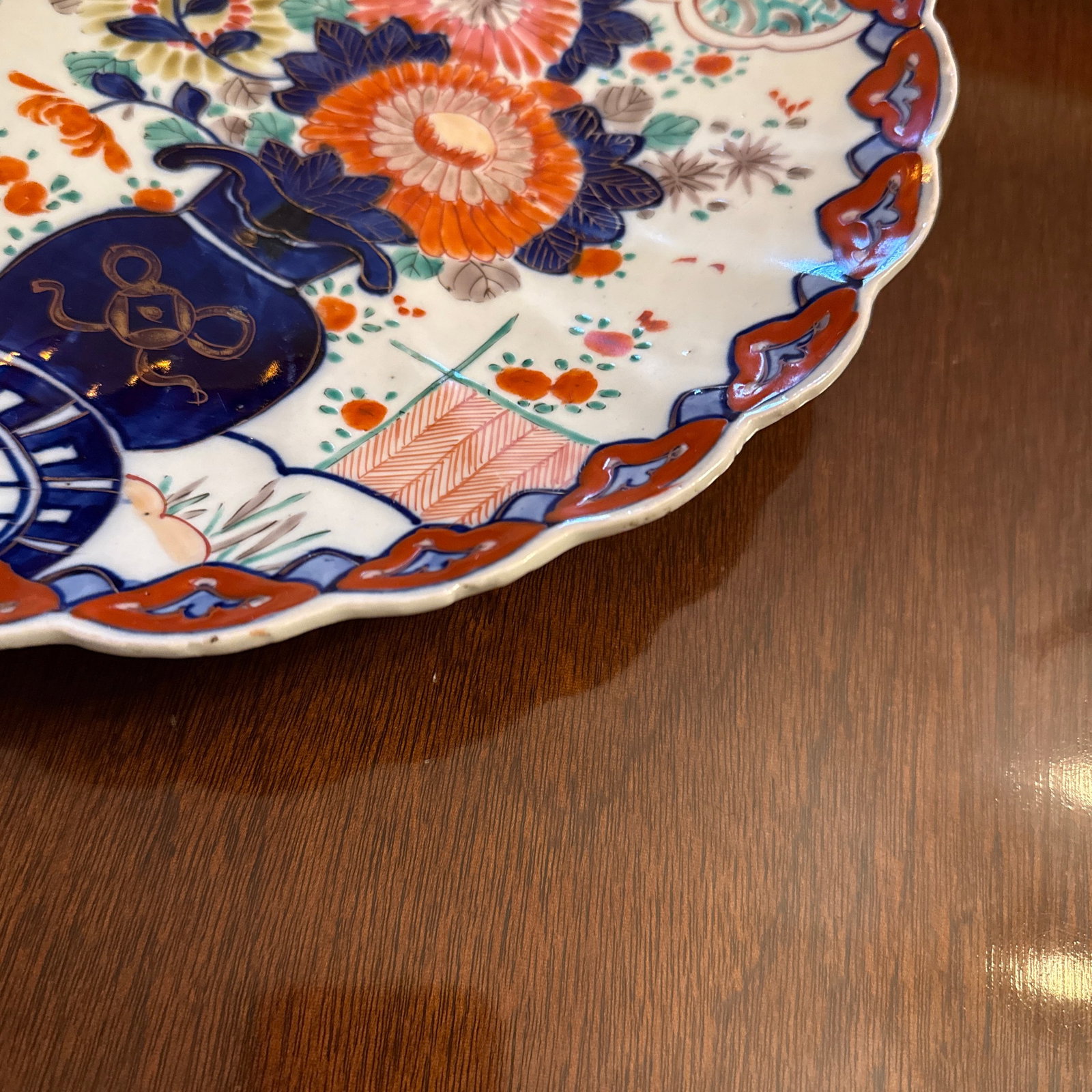 Imari Famille Rose Charger - 5