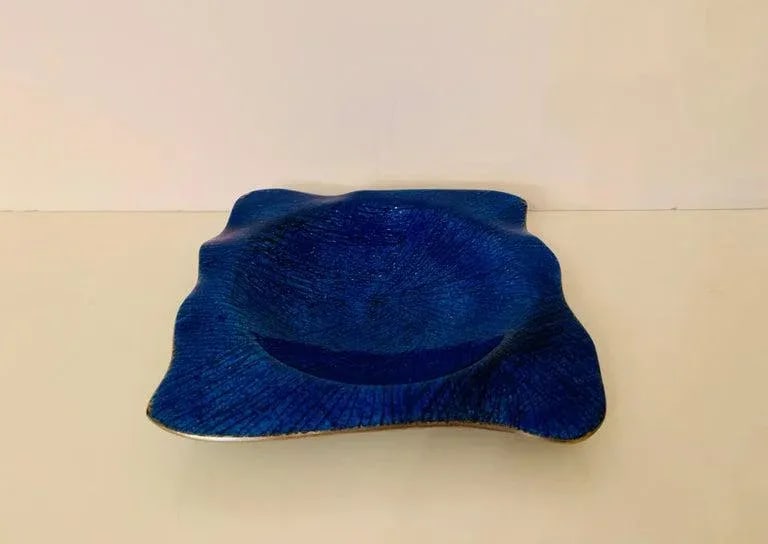Del Campo 1960s Italian Mid Century Enamel Bowl Tray - 3