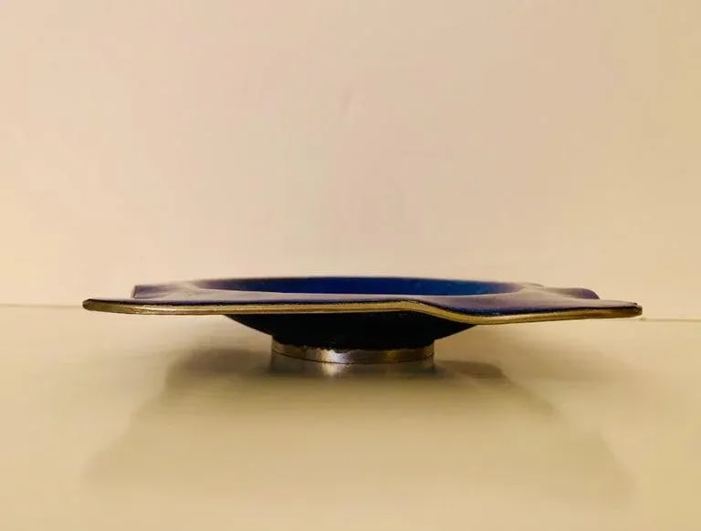 Del Campo 1960s Italian Mid Century Enamel Bowl Tray - 7