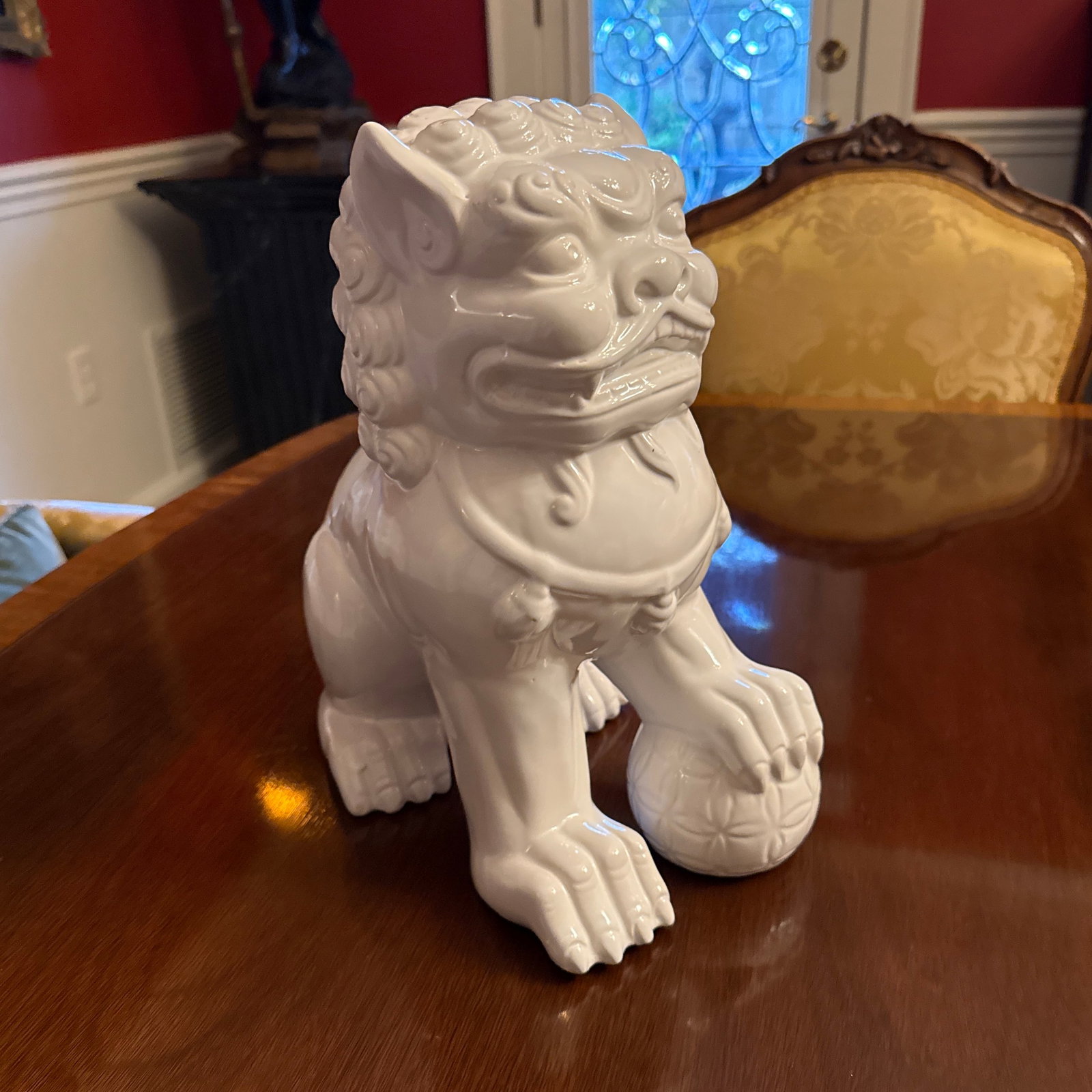 Blanc De Chine Foo Dog - 4