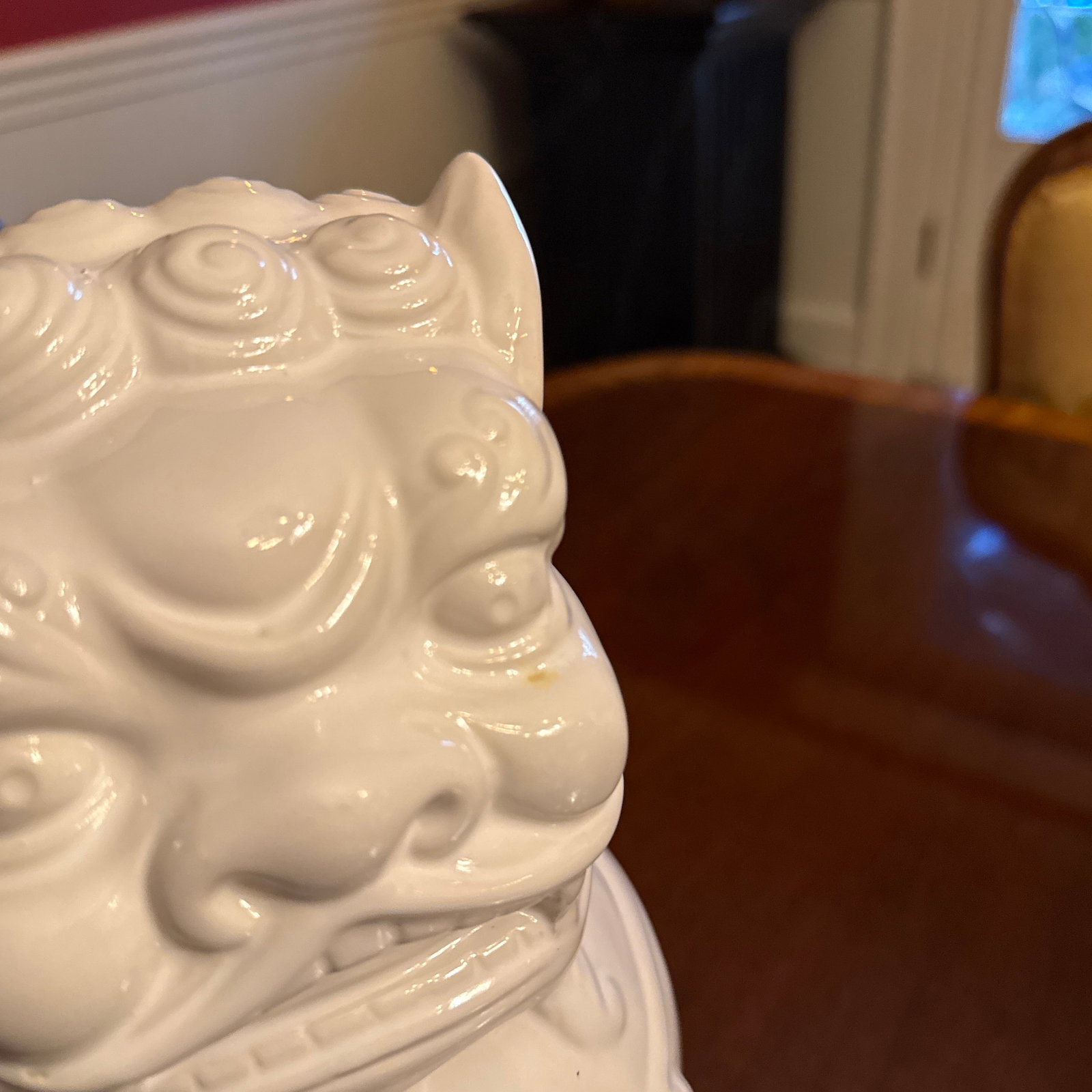 Blanc De Chine Foo Dog - 5