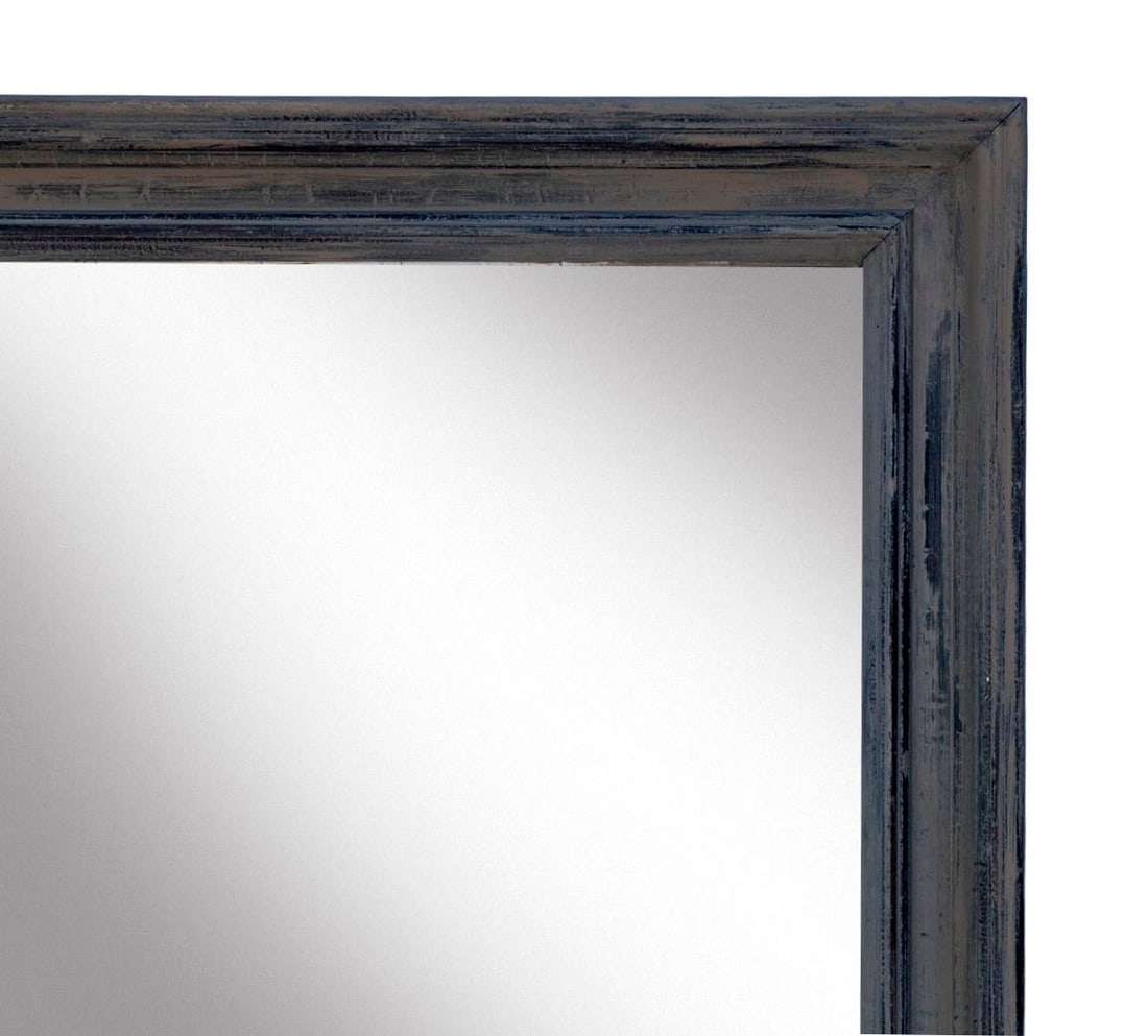 1970s Gray Wall Mirror - 4