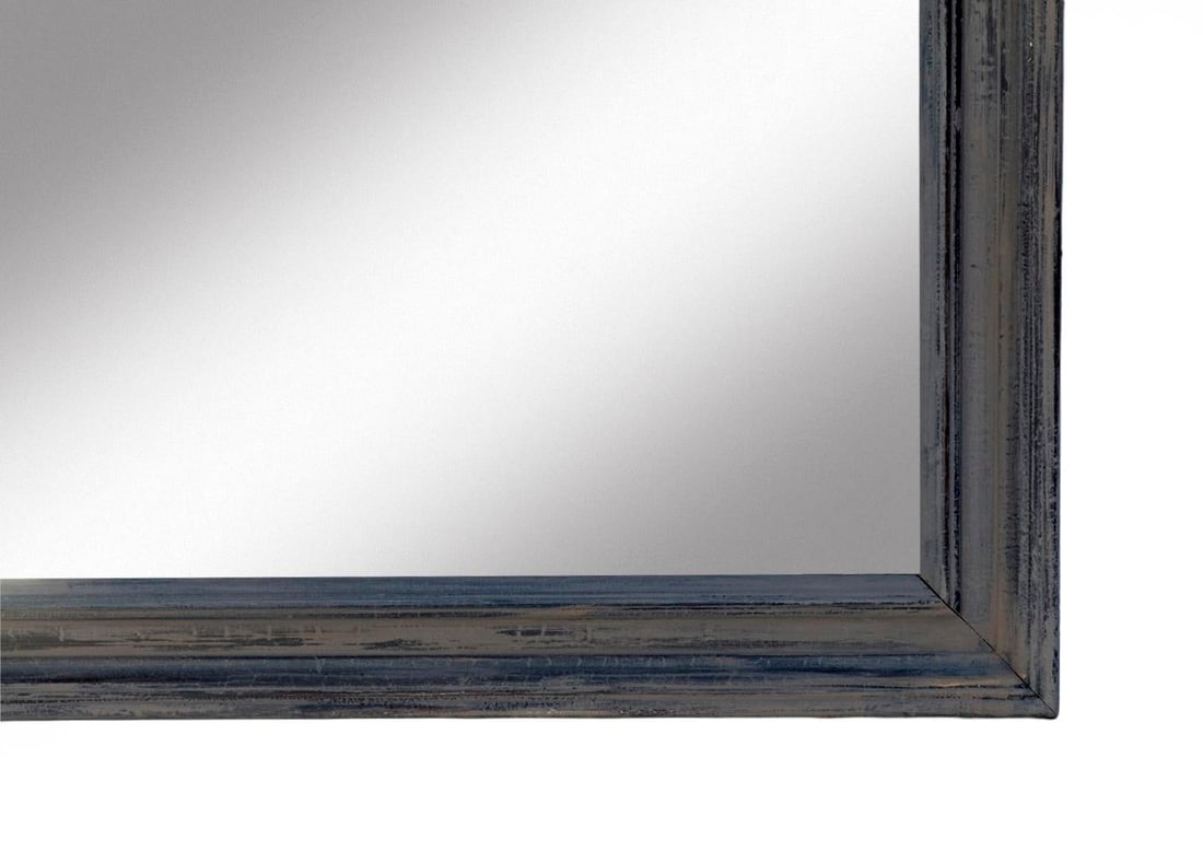 1970s Gray Wall Mirror - 5