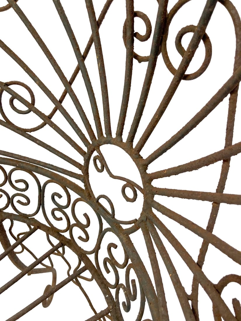 Mid 20th Century Salterini Style Iron Outdoor Garden Chair - 9