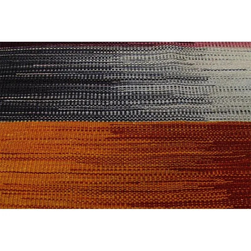 Handwoven Scandinavian Style Kilim Area Rug 3'8'' X 5'11" - 6
