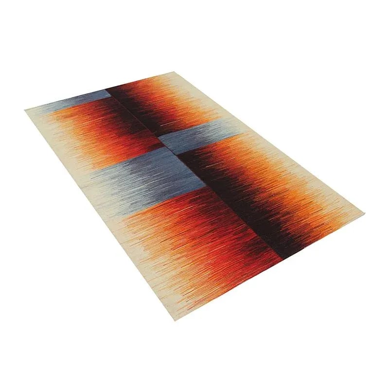 Handwoven Flatweave Scandinavian Style Persian Kilim Rug 3'9'' X 5'11" - 2