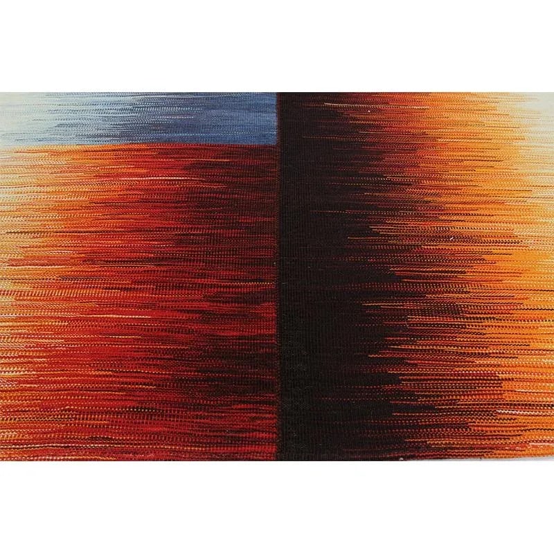 Handwoven Flatweave Scandinavian Style Persian Kilim Rug 3'9'' X 5'11" - 5