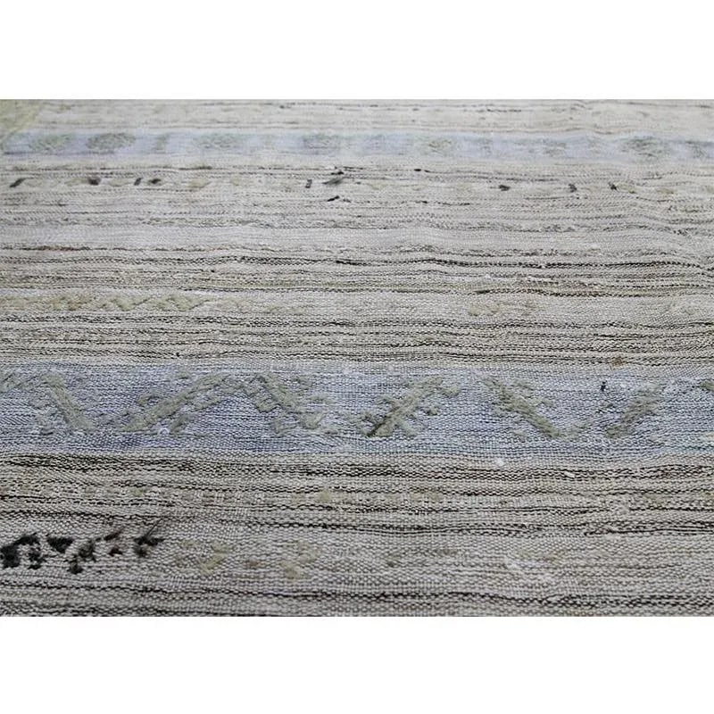 Handwoven Persian Kilim Area Rug 4'10" X 9'2" - 7