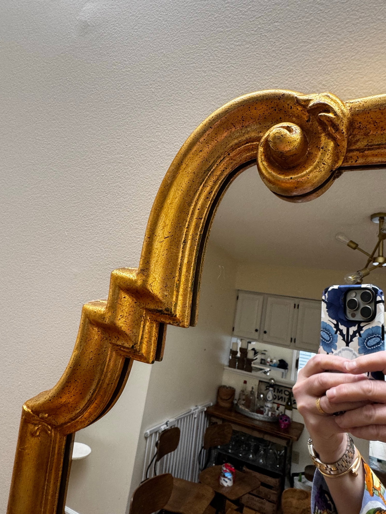 Beautiful LaBarge Style Gilt Mirror 1950-1960s. - 2