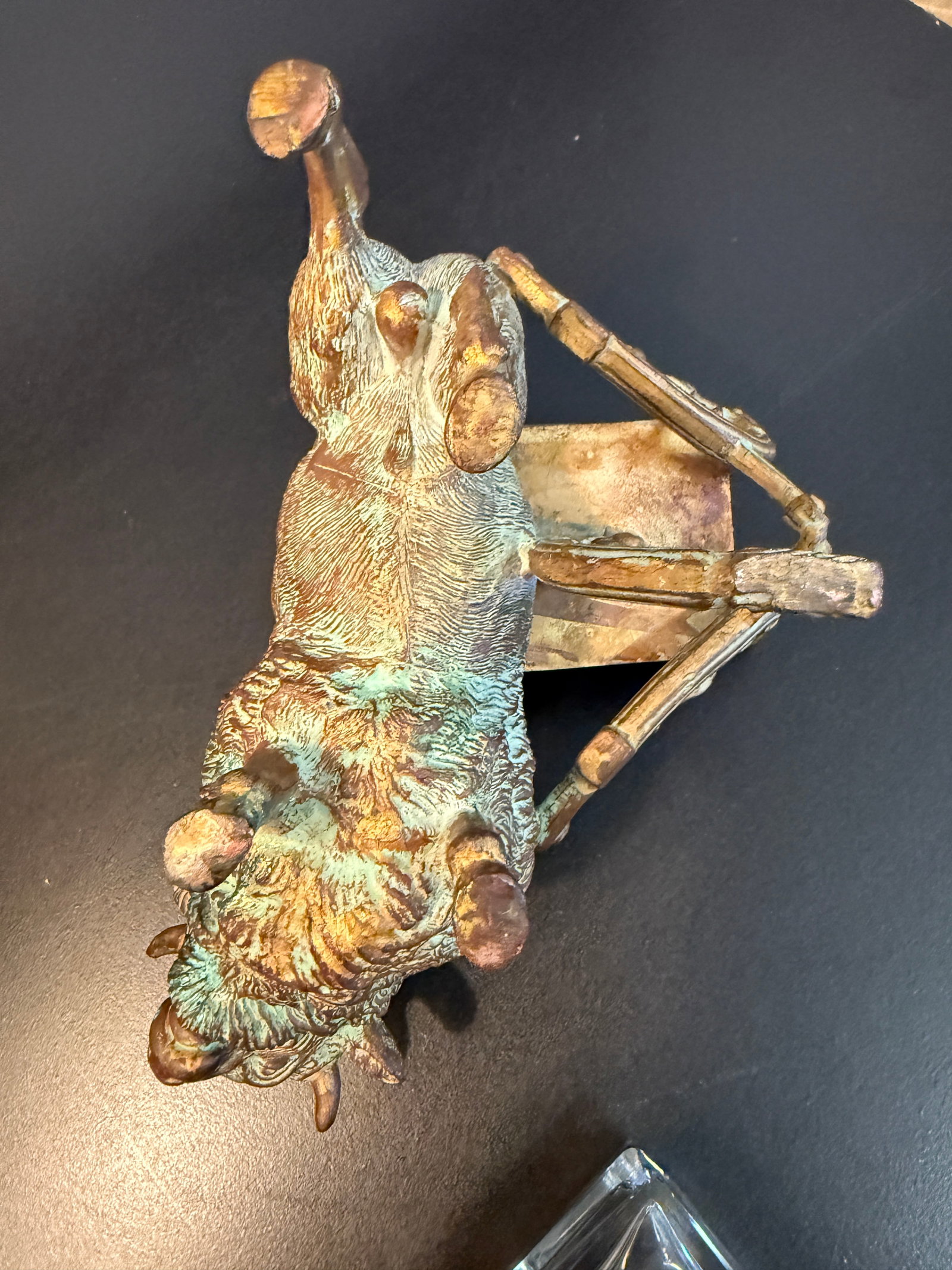 Late 19th Century American Bison Bronze Ink Well - 9