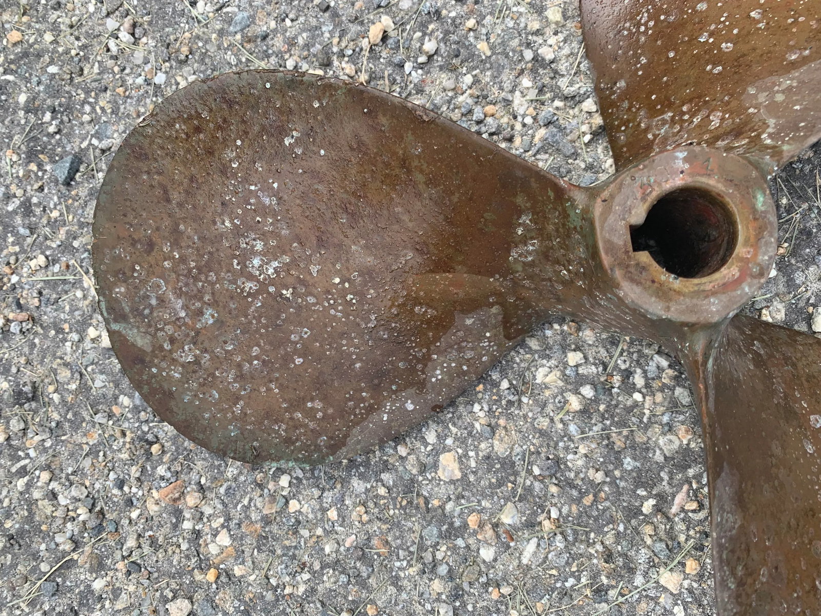 Late 20th Century Bronze Boat Propeller - 4