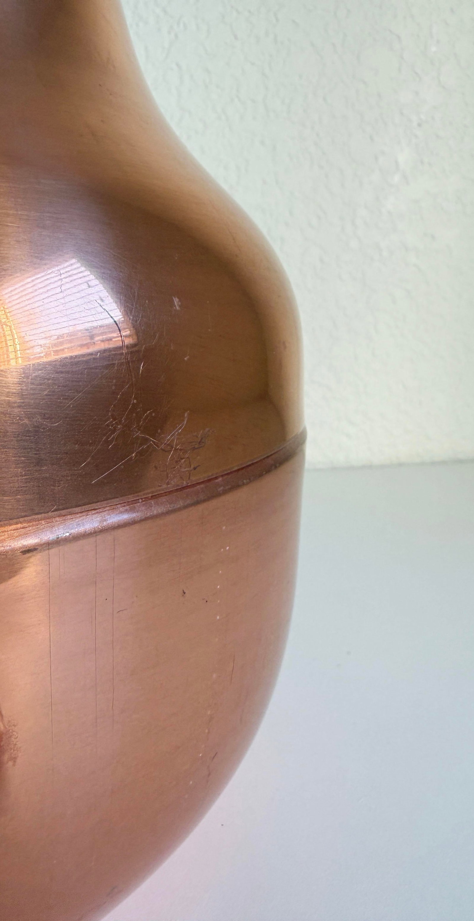 1970s Copper Pear Ice Bucket, Italy - 6
