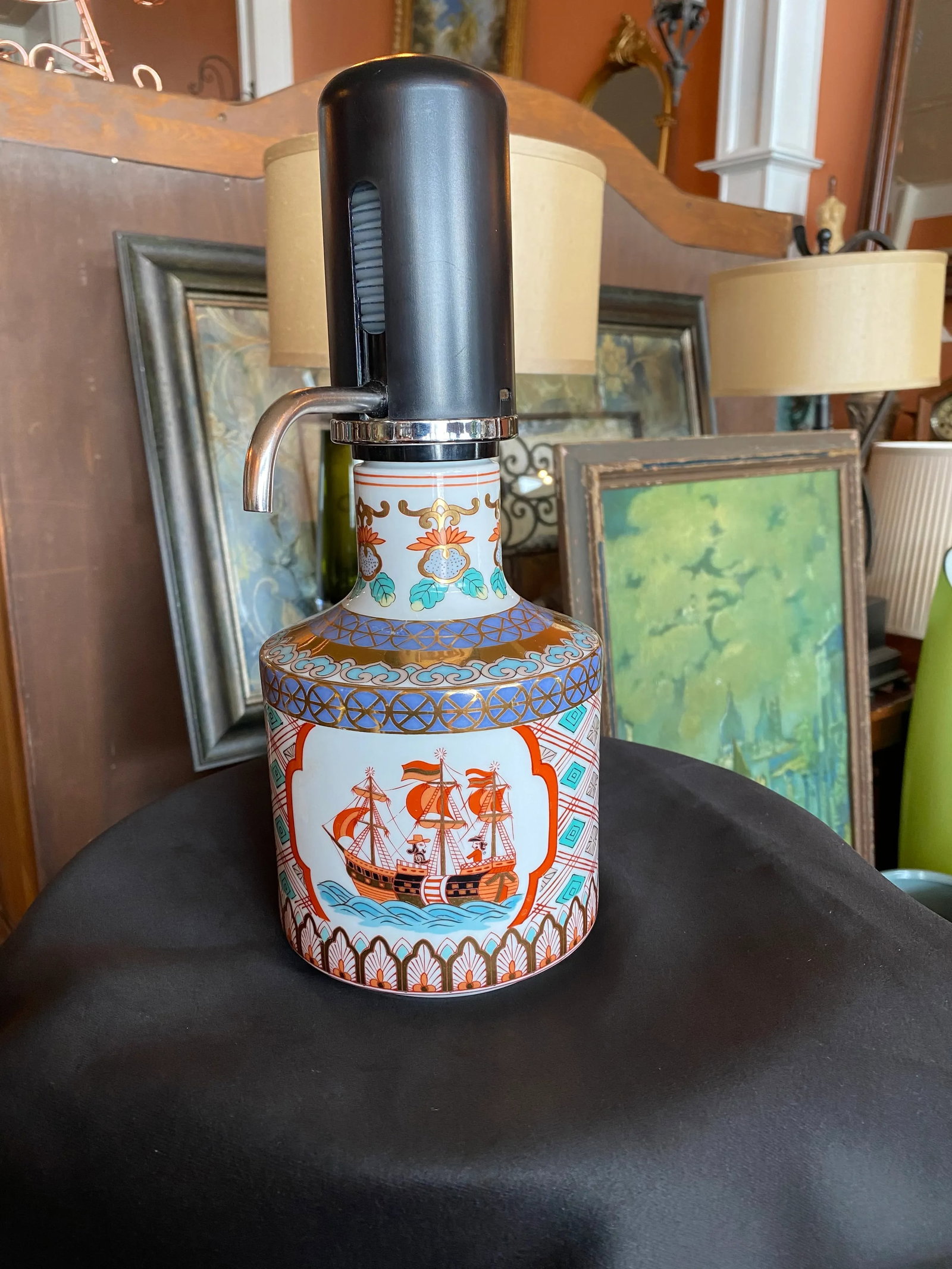 1980s Arita Imari Cocktail Set- 6 Pieces - 2