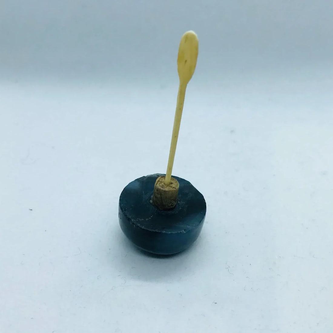 Vintage Black Stone Snuff Bottle - 10