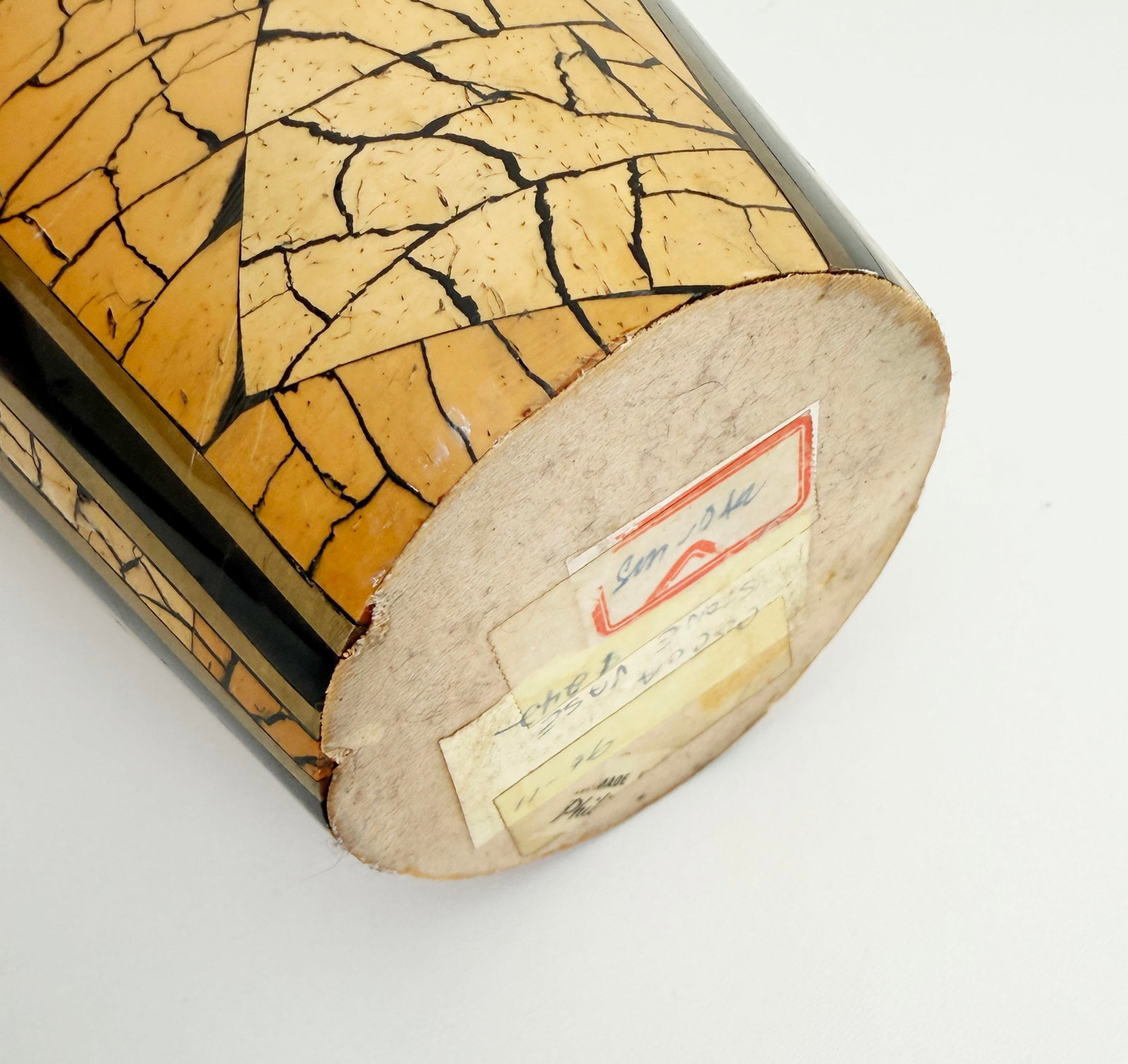Art Deco Revival Tessellated Vase - 11