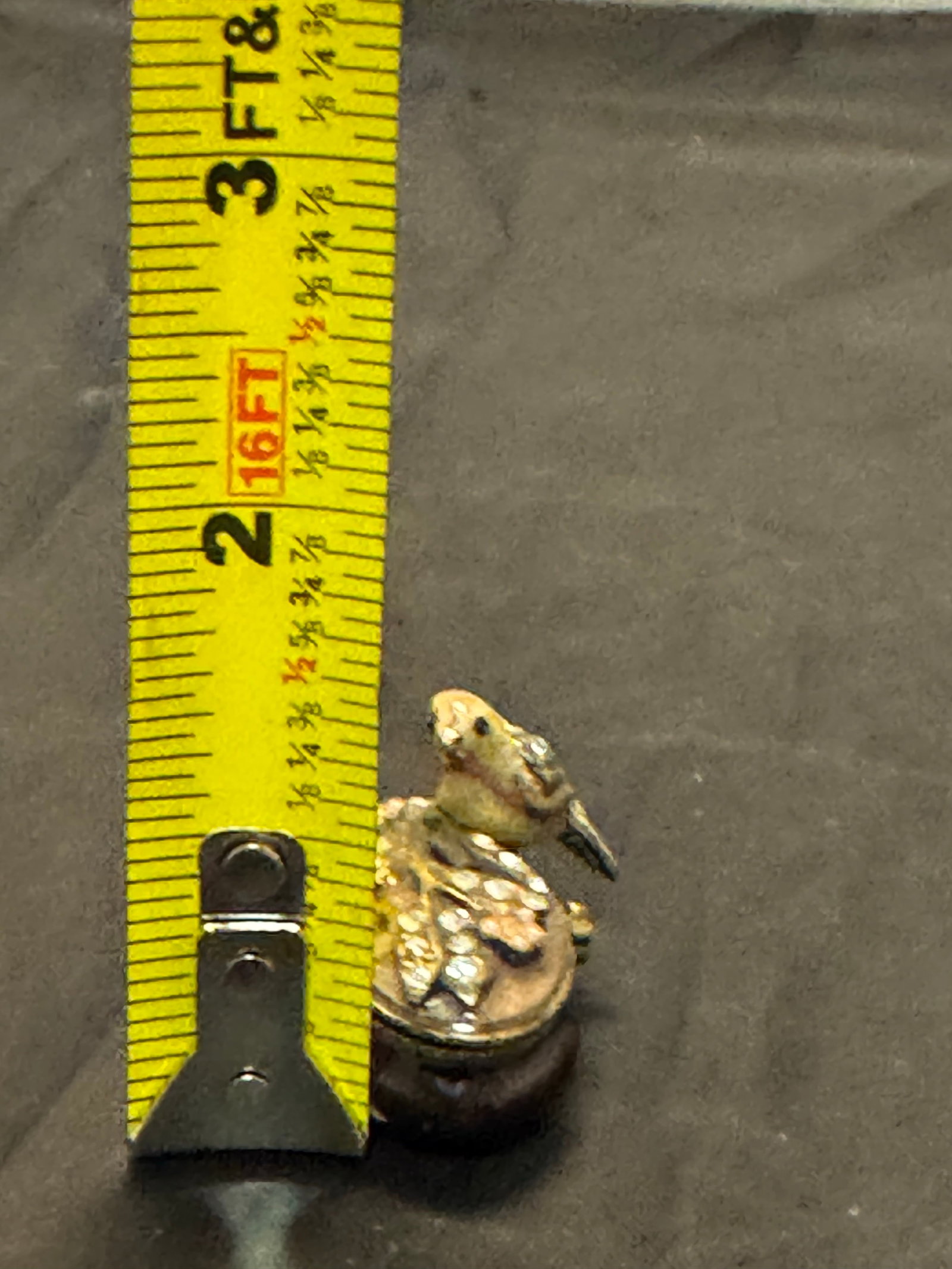 Jay Strongwater Miniature Bird Enamel Trinket Pill Box Swarovski Signed Vintage - 10