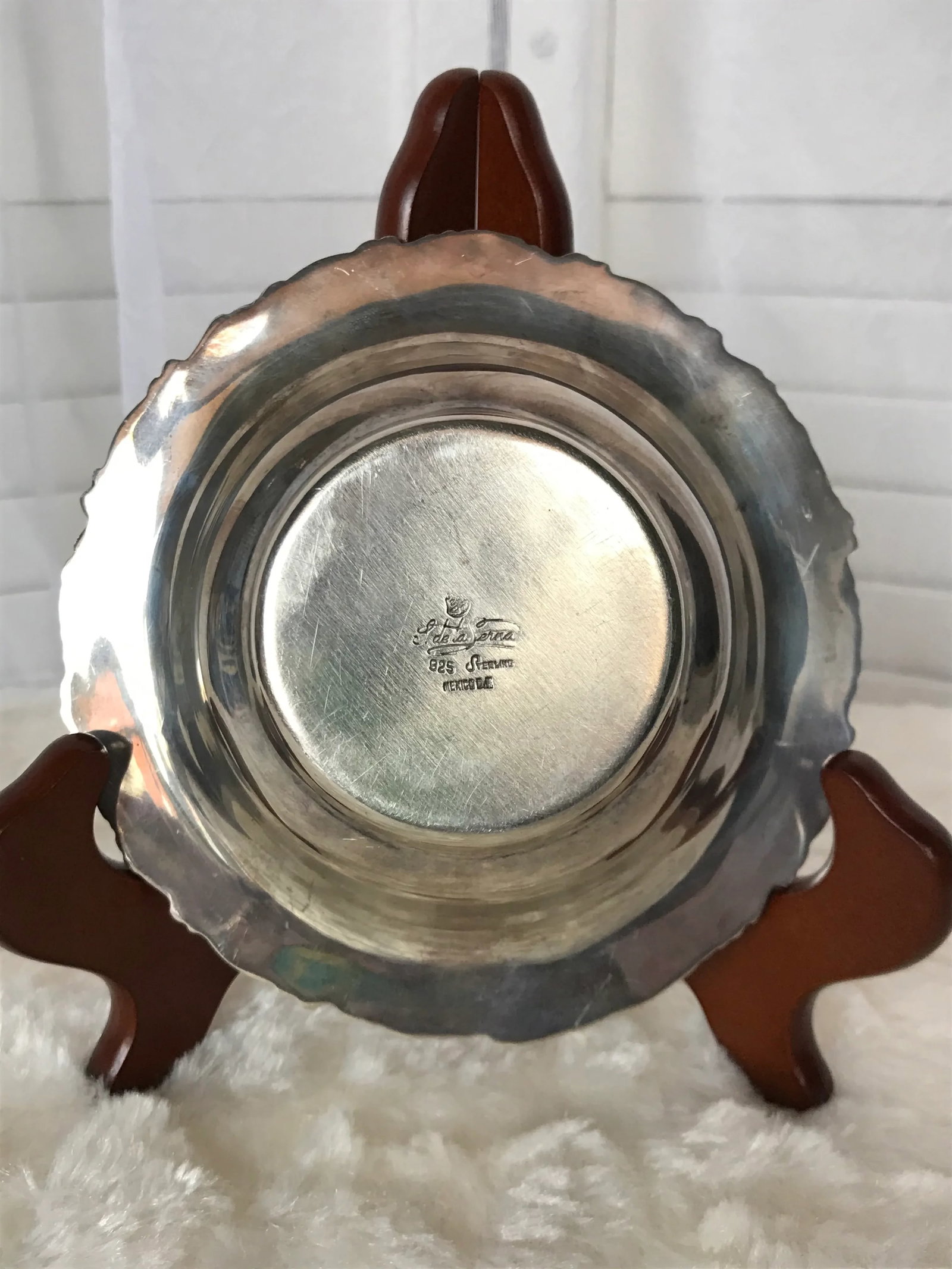 Vintage Salvador De La Serna Sterling Bowl - 4