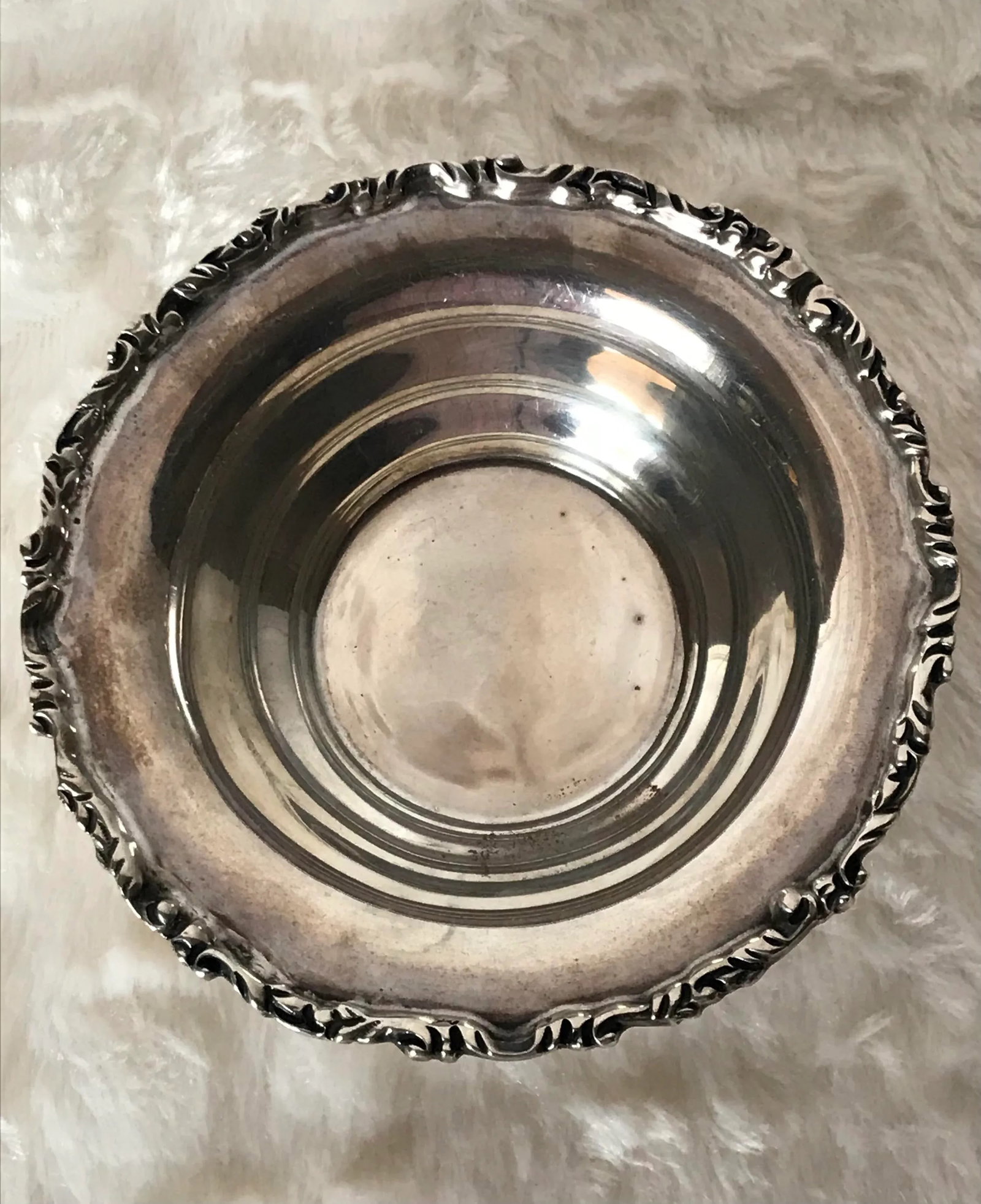 Vintage Salvador De La Serna Sterling Bowl - 6