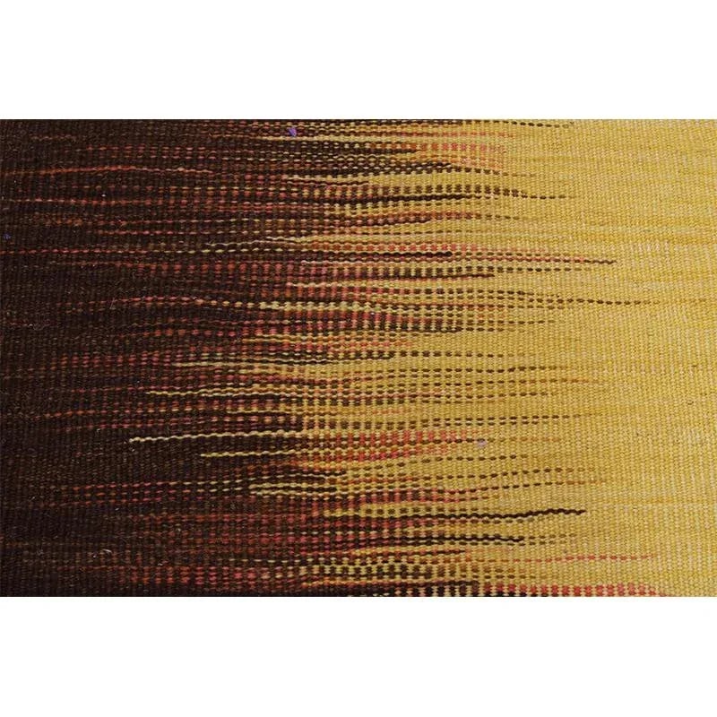 Handwoven Scandinavian Style Persian Kilim Rug 3'8'' X 4'9'' - 5